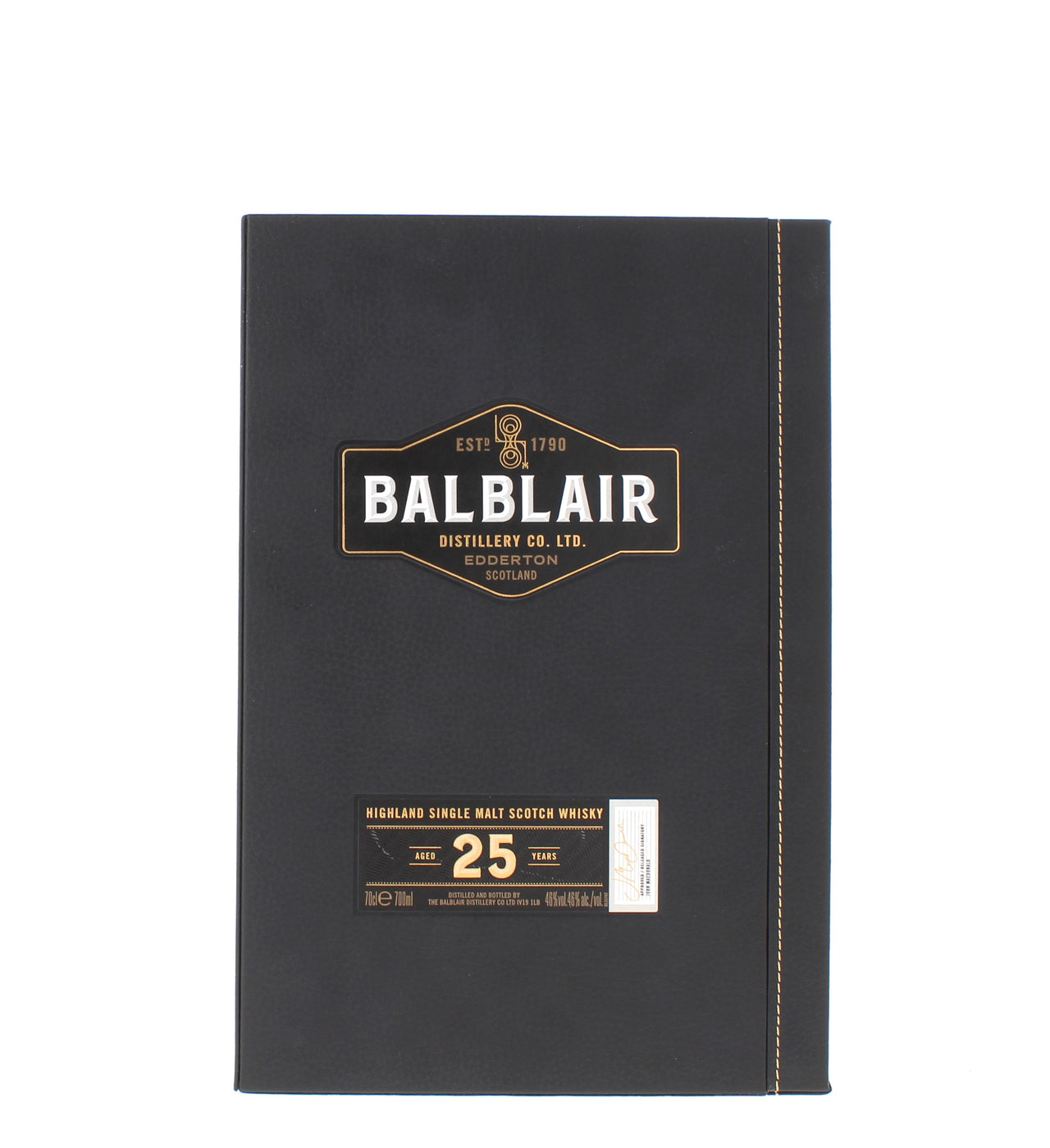 Balblair 25 Year Old Highland Single Malt - 70cl 46%