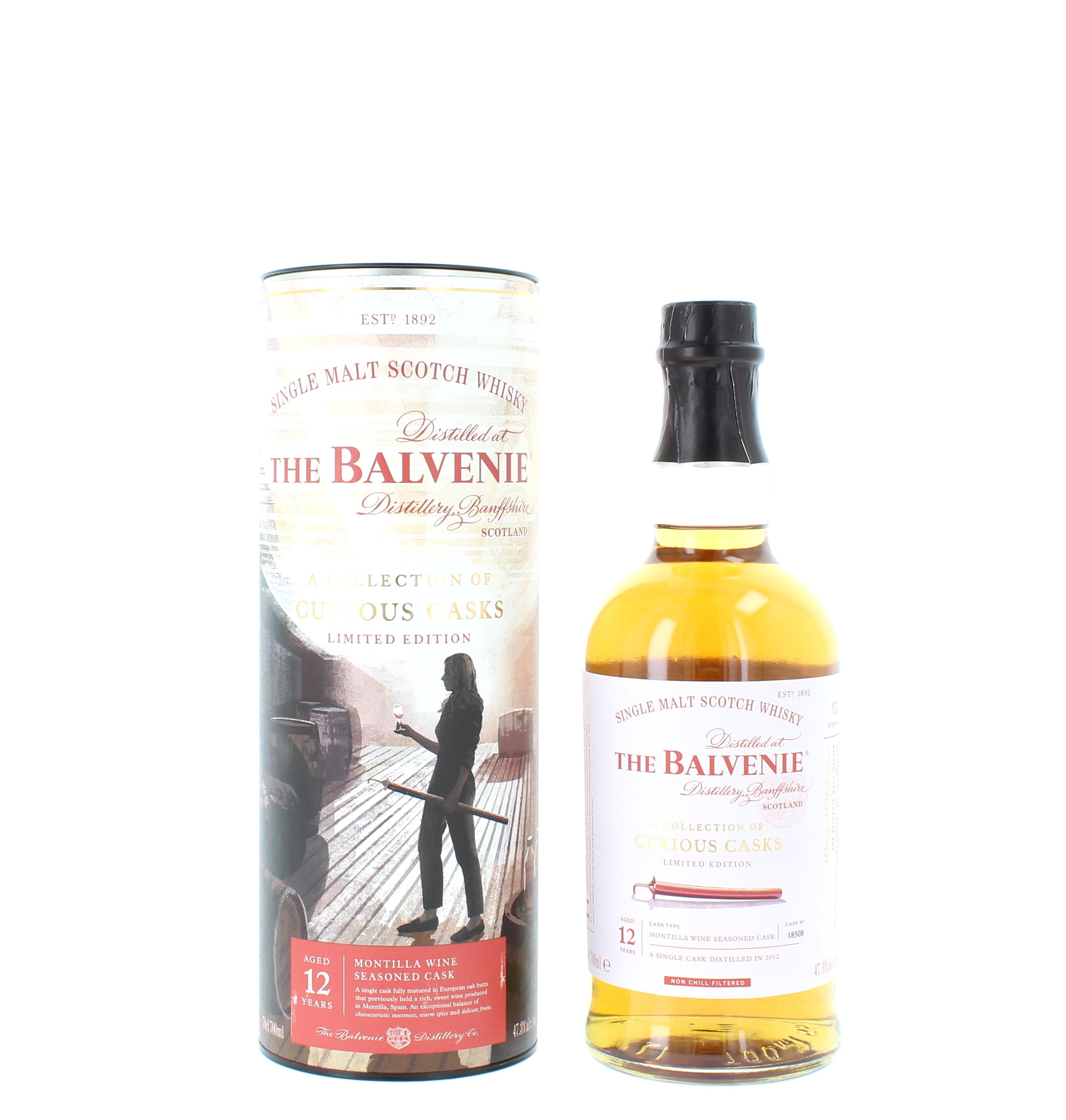 Balvenie 12 Year Old Montilla Wine Cask Whisky - 70cl 47.3%