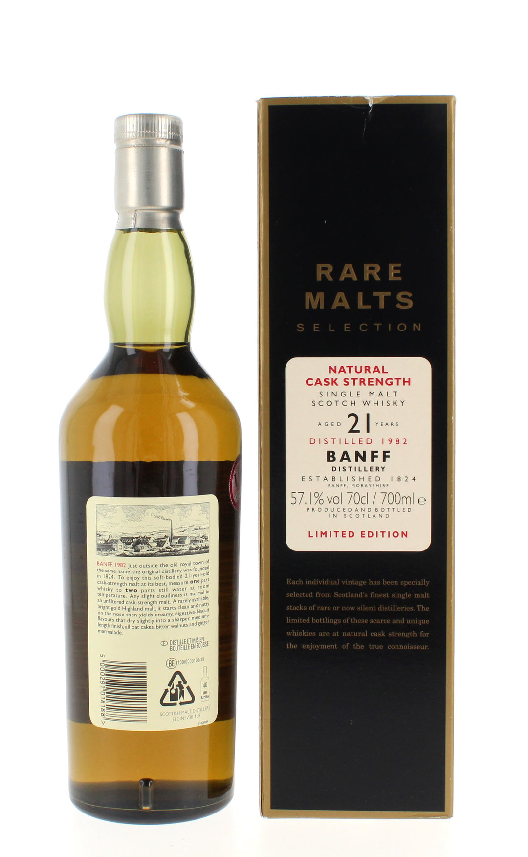 Banff 21 Year Old 1982 Rare Malts - 70cl 57.1%