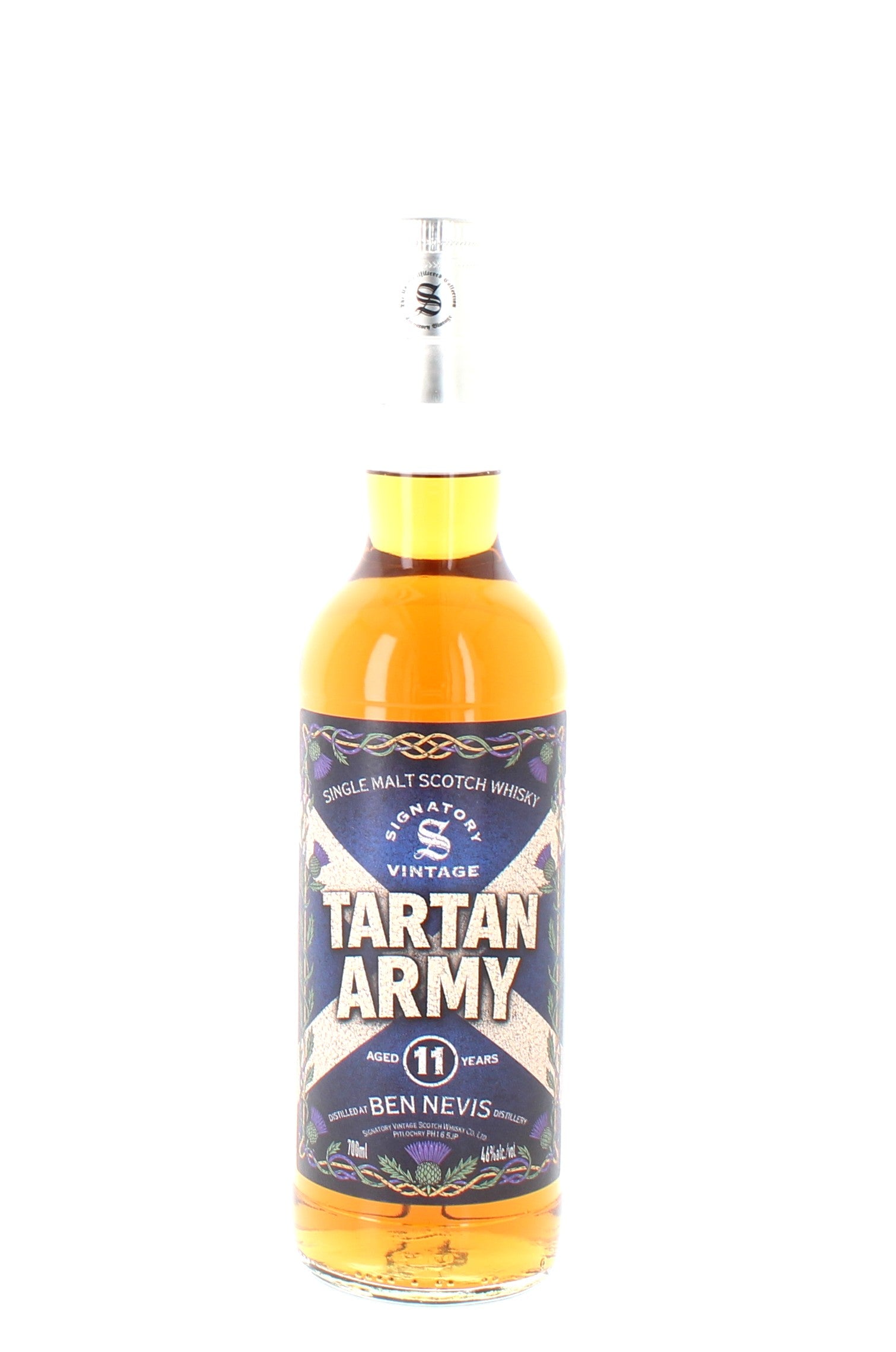 Ben Nevis 11 Year Old Tartan Army 11 Year Old Single Malt - 70cl 46%