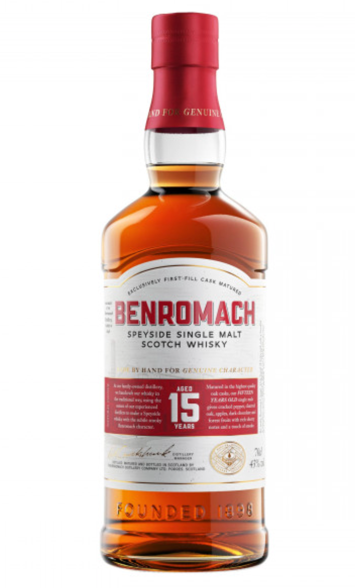 Benromach 15 Year Old Single Malt Scotch Whisky - 70cl 43%