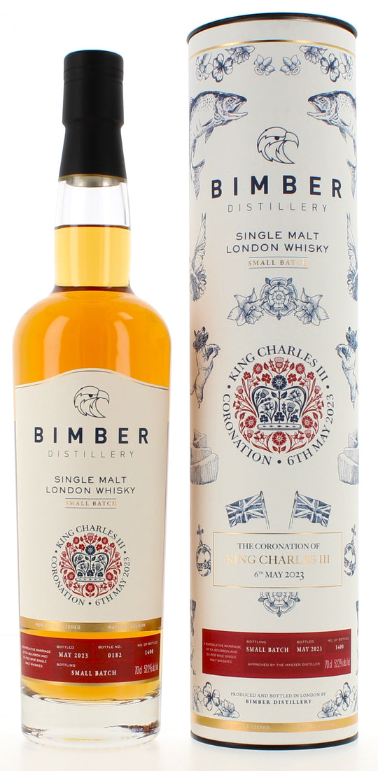 Bimber The Coronation of King Charles III Edition - 70cl 52.2%