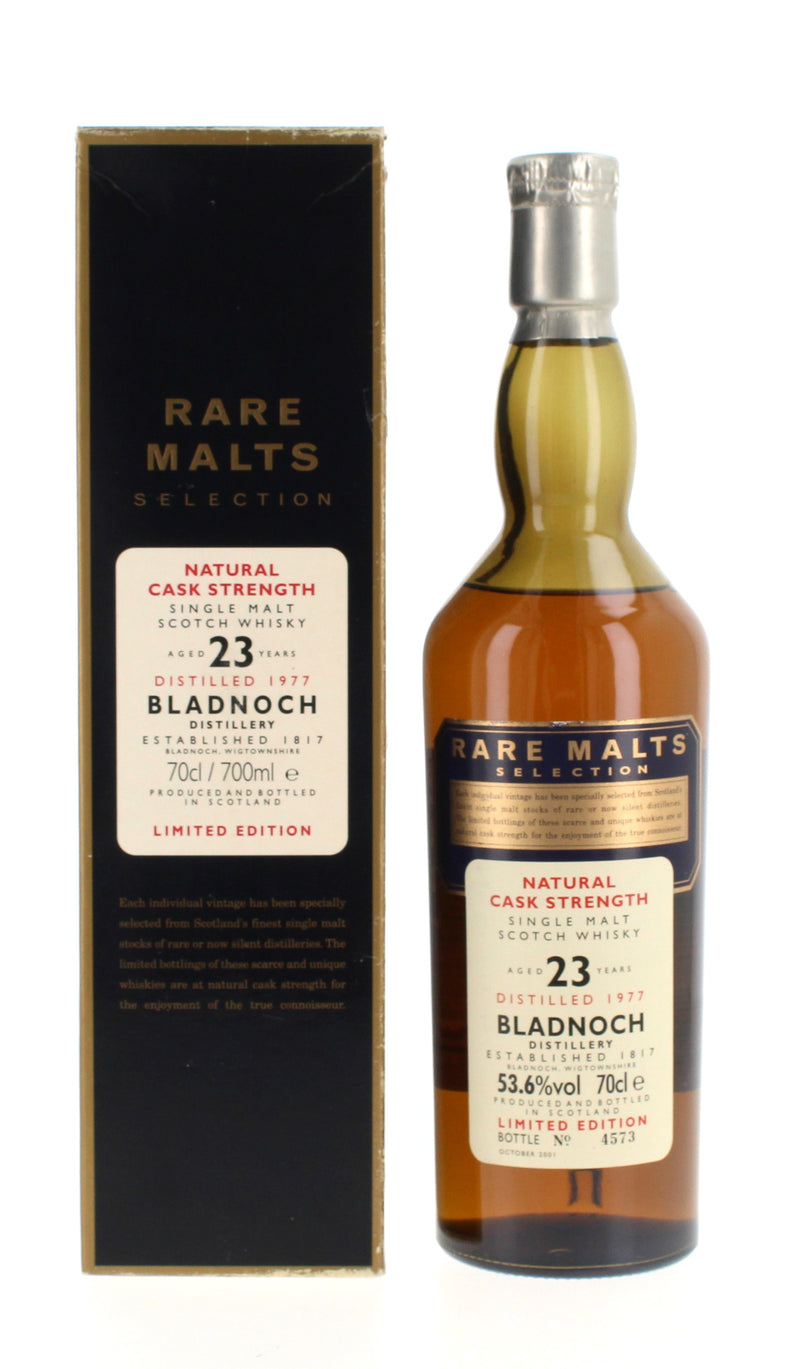 Bladnoch 23 Year Old 1977 Rare Malts - 70cl 53.6%