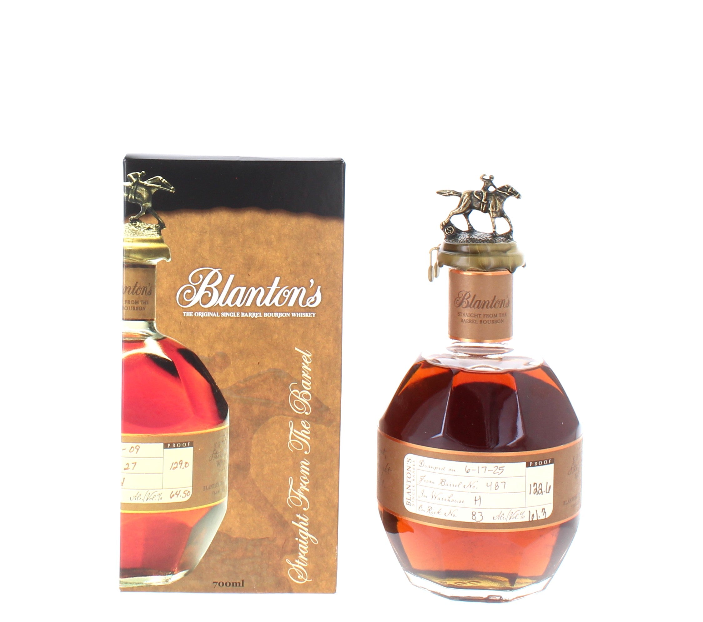 Blantons SFTB (2026) 122.6 Bourbon Whisky - 70cl 61.3%