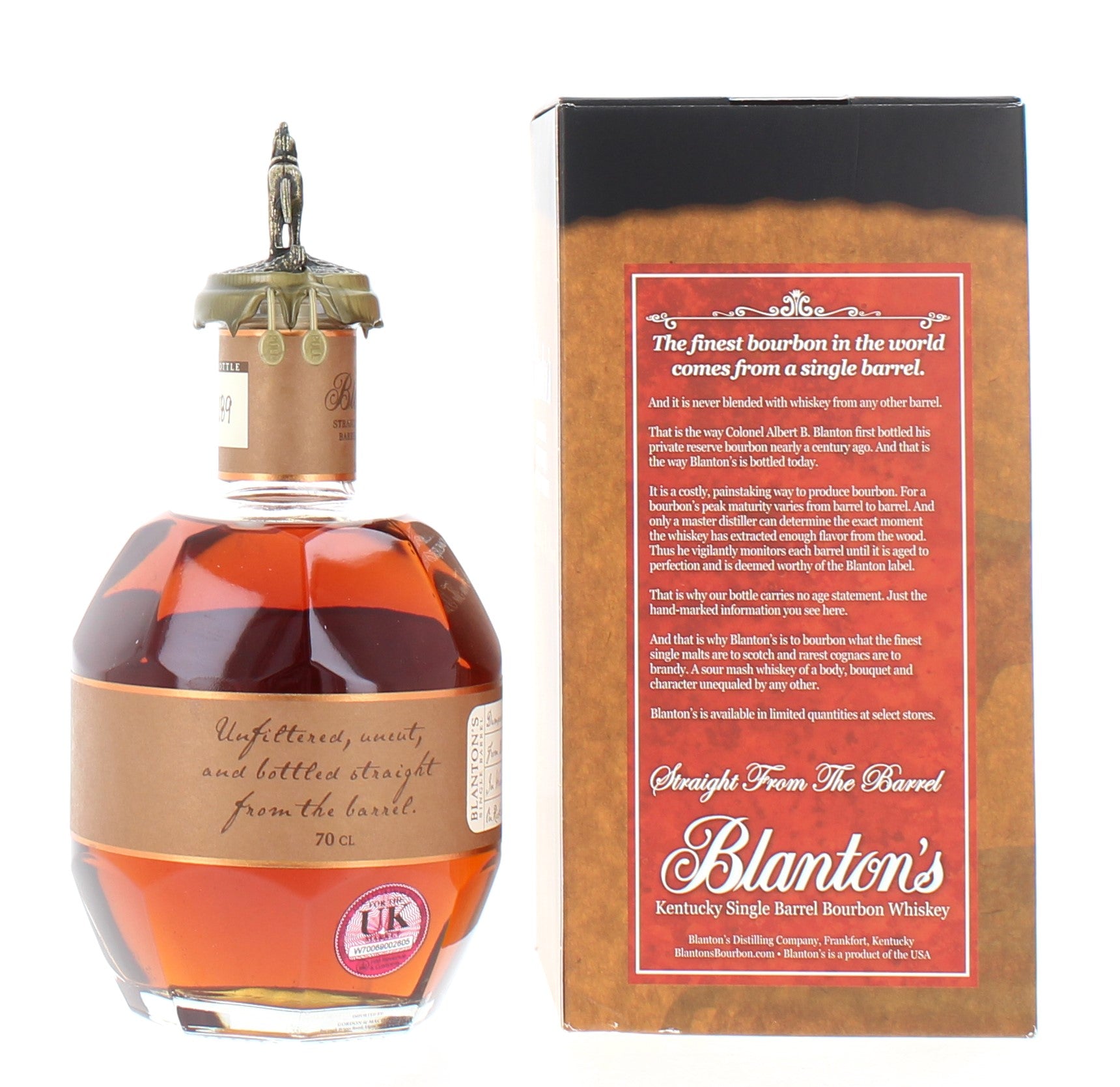 Blanton's SFTB (2024) 126.7 Proof Bourbon - 70cl 63.35