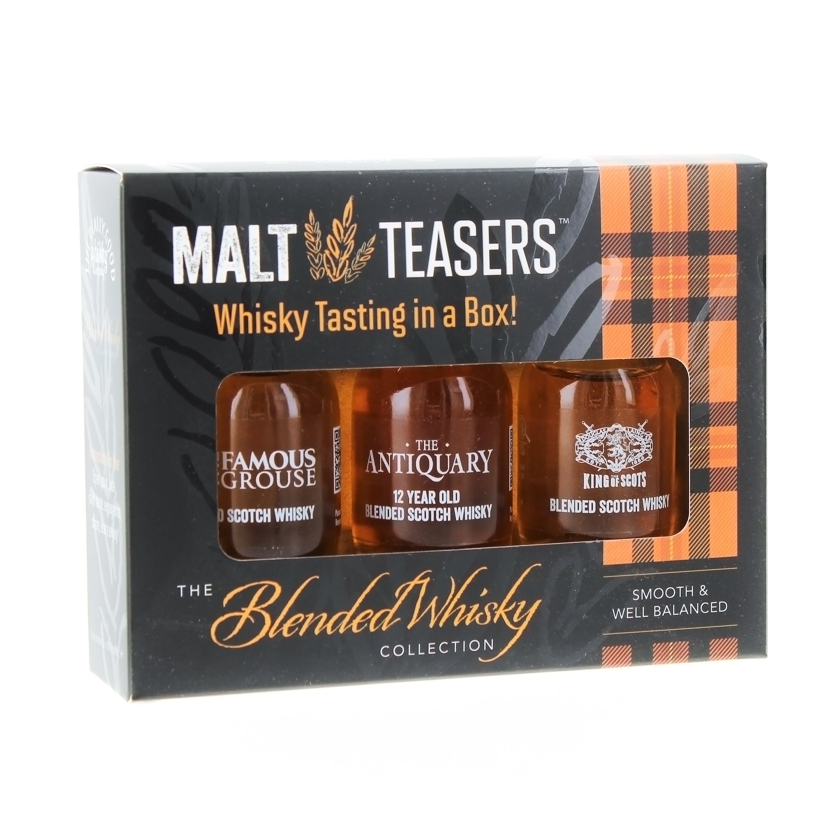 The Scotch Whisky Tasting Pack - 3 Blended Scotch Whiskies - 3 x 3cl 42%