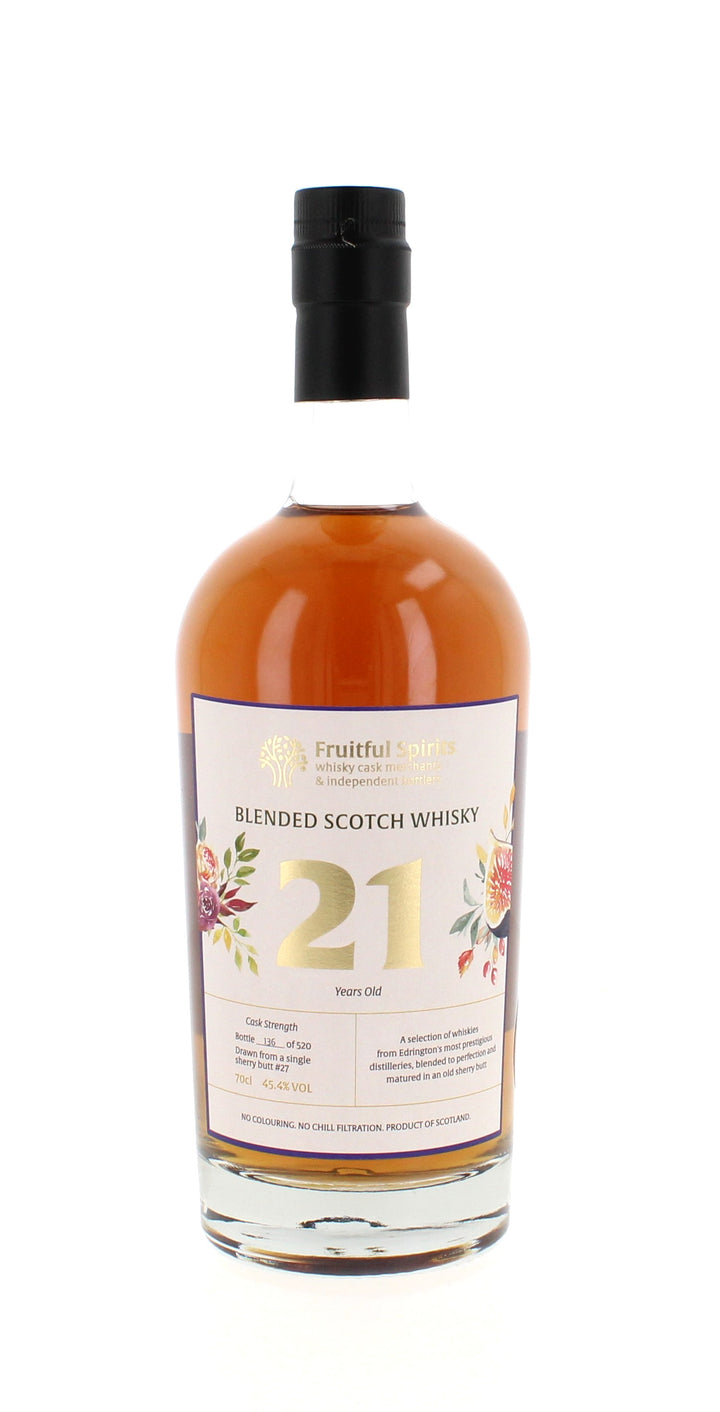 Fruitful Spirits Blend 21 Year Old - 70cl 45.4%