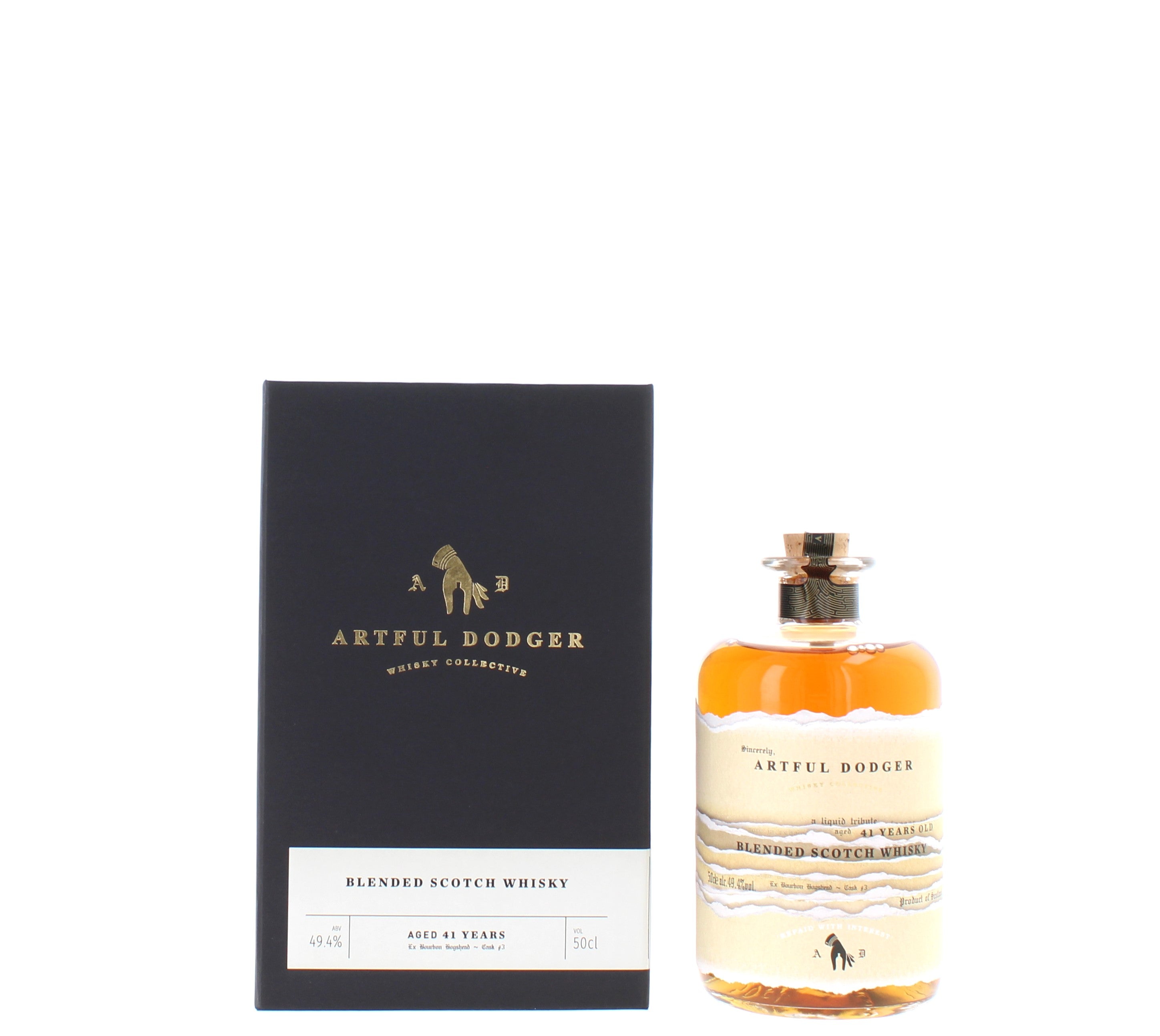 Blended Scotch 41 Year Old 1978 (cask 3) - The Artful Dodger - 50cl 49.4%