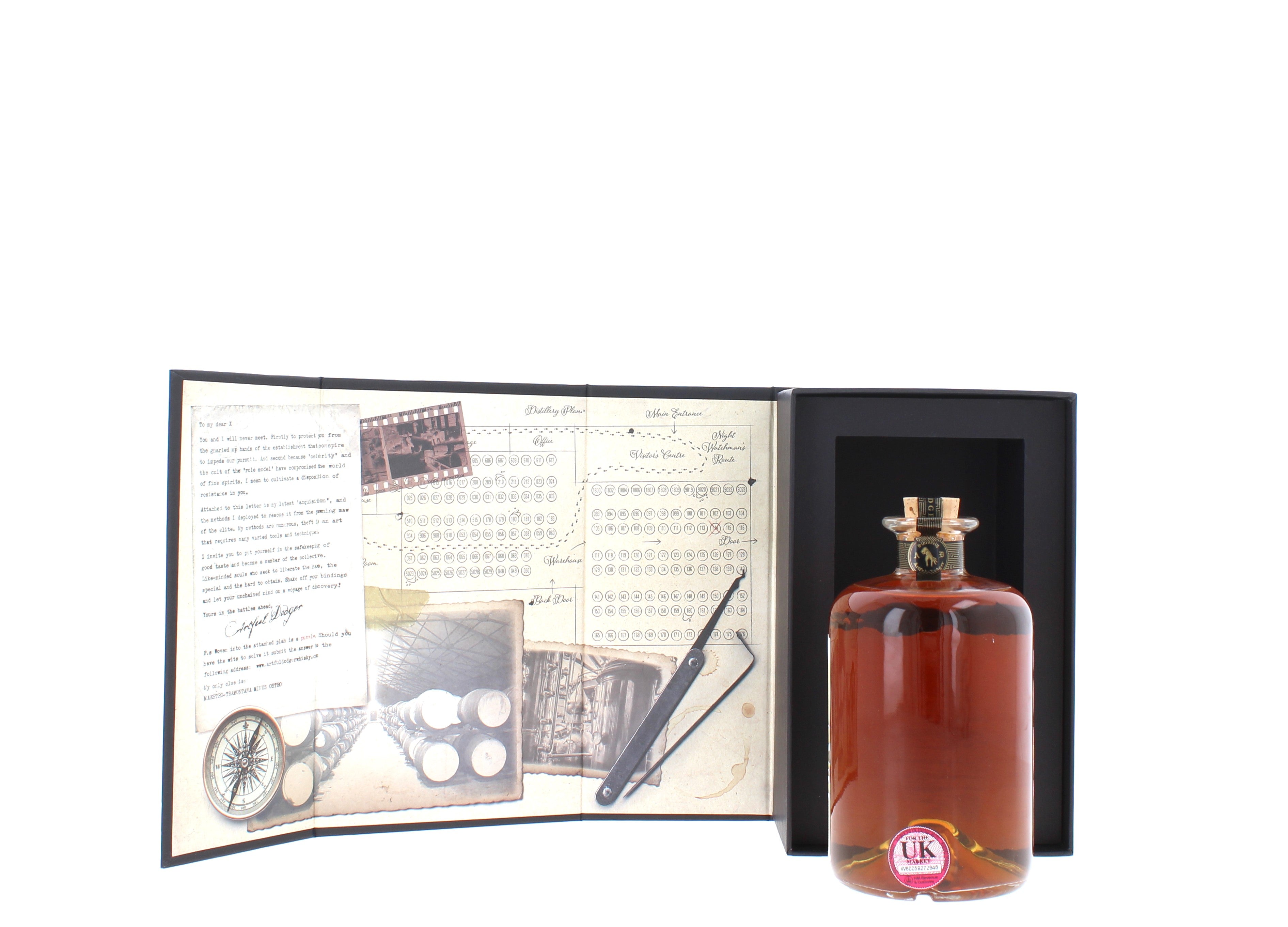 Blended Scotch 41 Year Old 1978 (cask 3) - The Artful Dodger - 50cl 49.4%