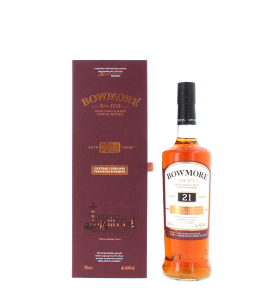 Bowmore 21 Year Old Château Lagrange French Oak Barriques Single Malt - 70cl 48.4%