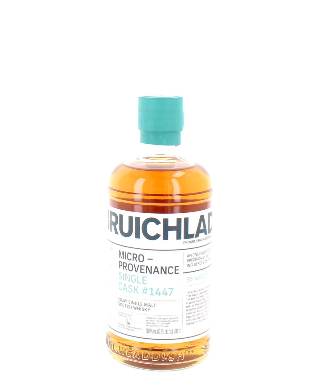 Bruichladdich 13 Year Old Micro-Provenance Single Cask #1447 Islay Single Malt - 70cl 60.8%