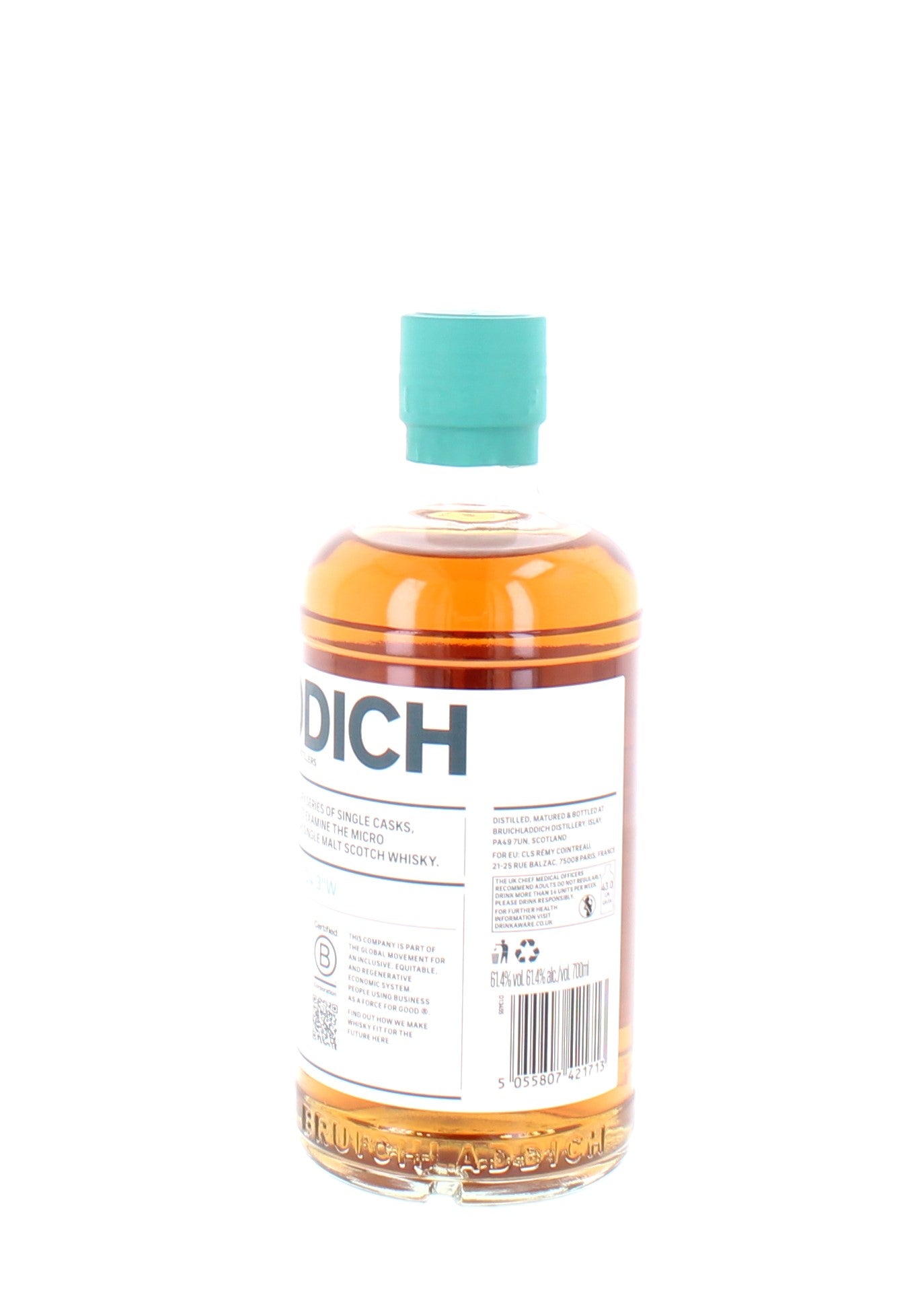 Bruichladdich 9 Year Old Micro-Provenance Single Cask #3127 Islay