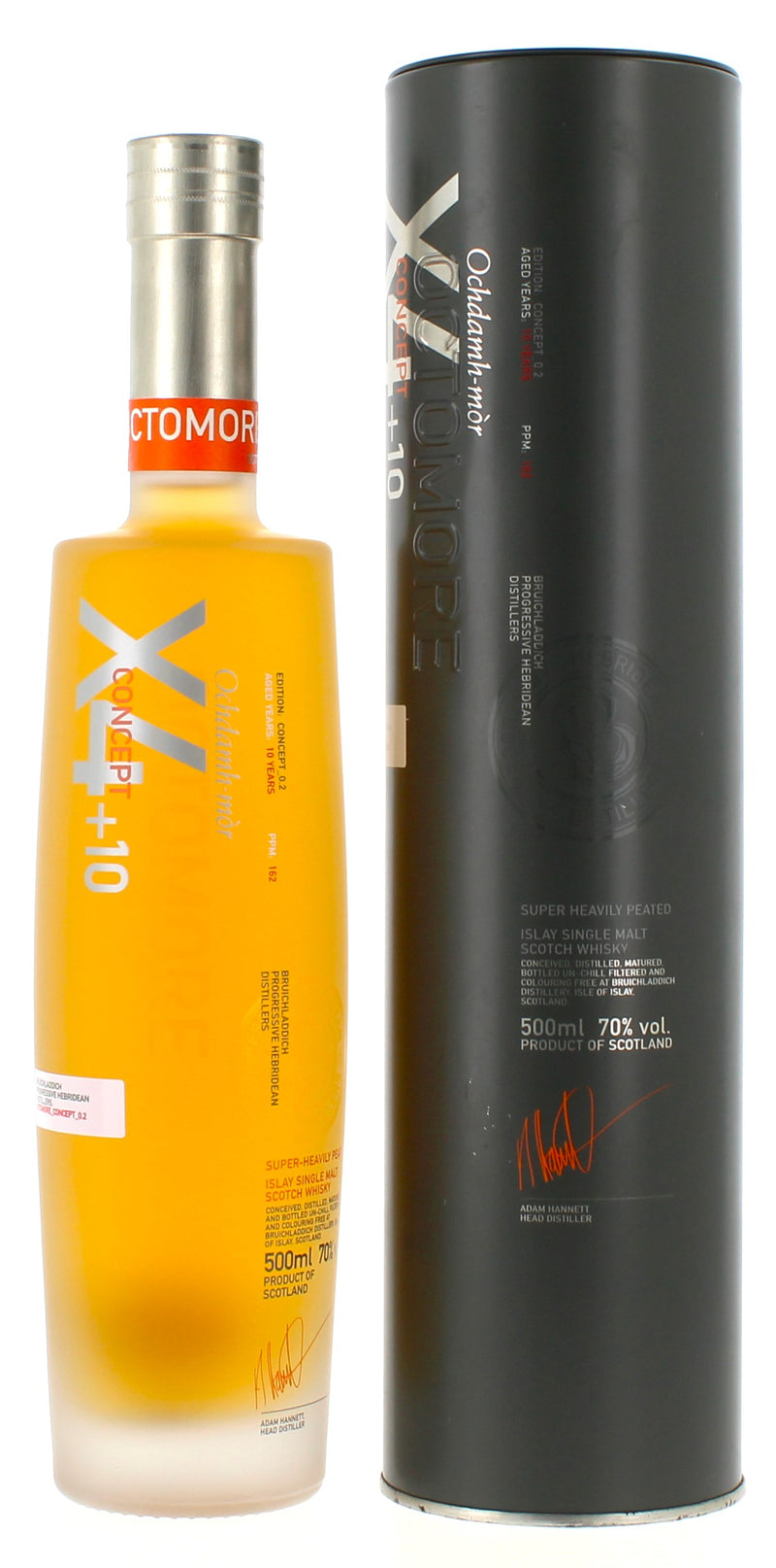 Bruichladdich Octomore 10 Year Old Edition X4+10 Concept 0.2 - 50cl 70%