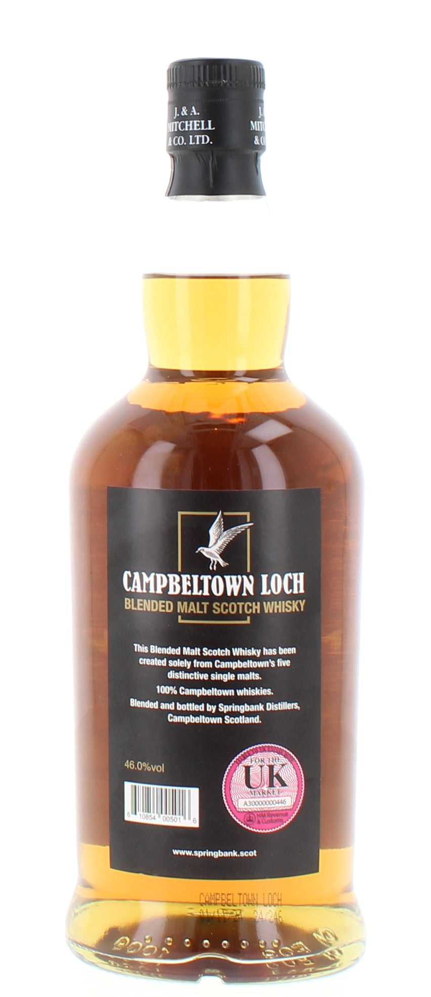 Campbeltown Loch Blended Malt Scotch Whisky - 70cl 46%