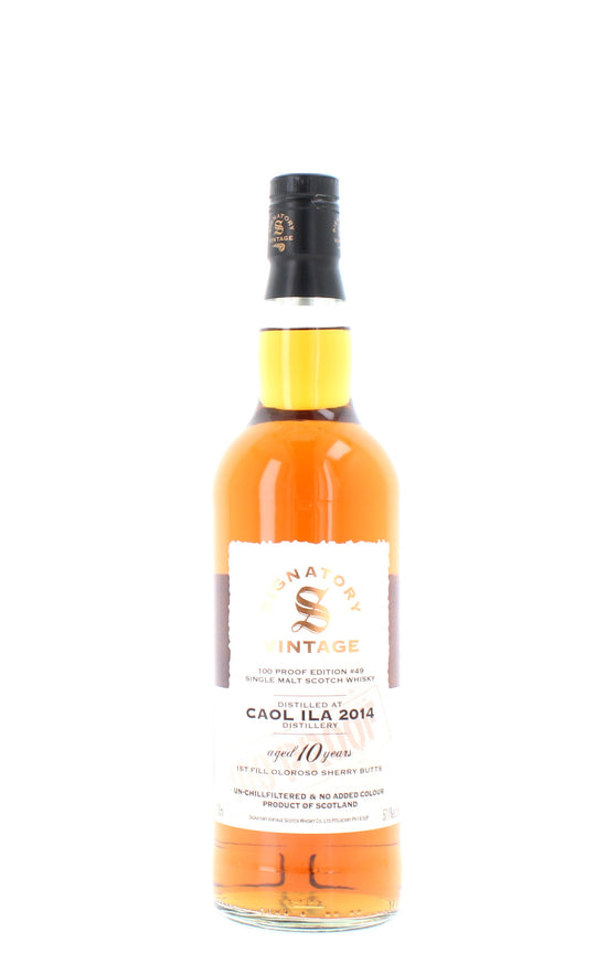 Caol Ila 10 Year Old 2014 100 PROOF #49 Single Malt - 70cl 57.1%