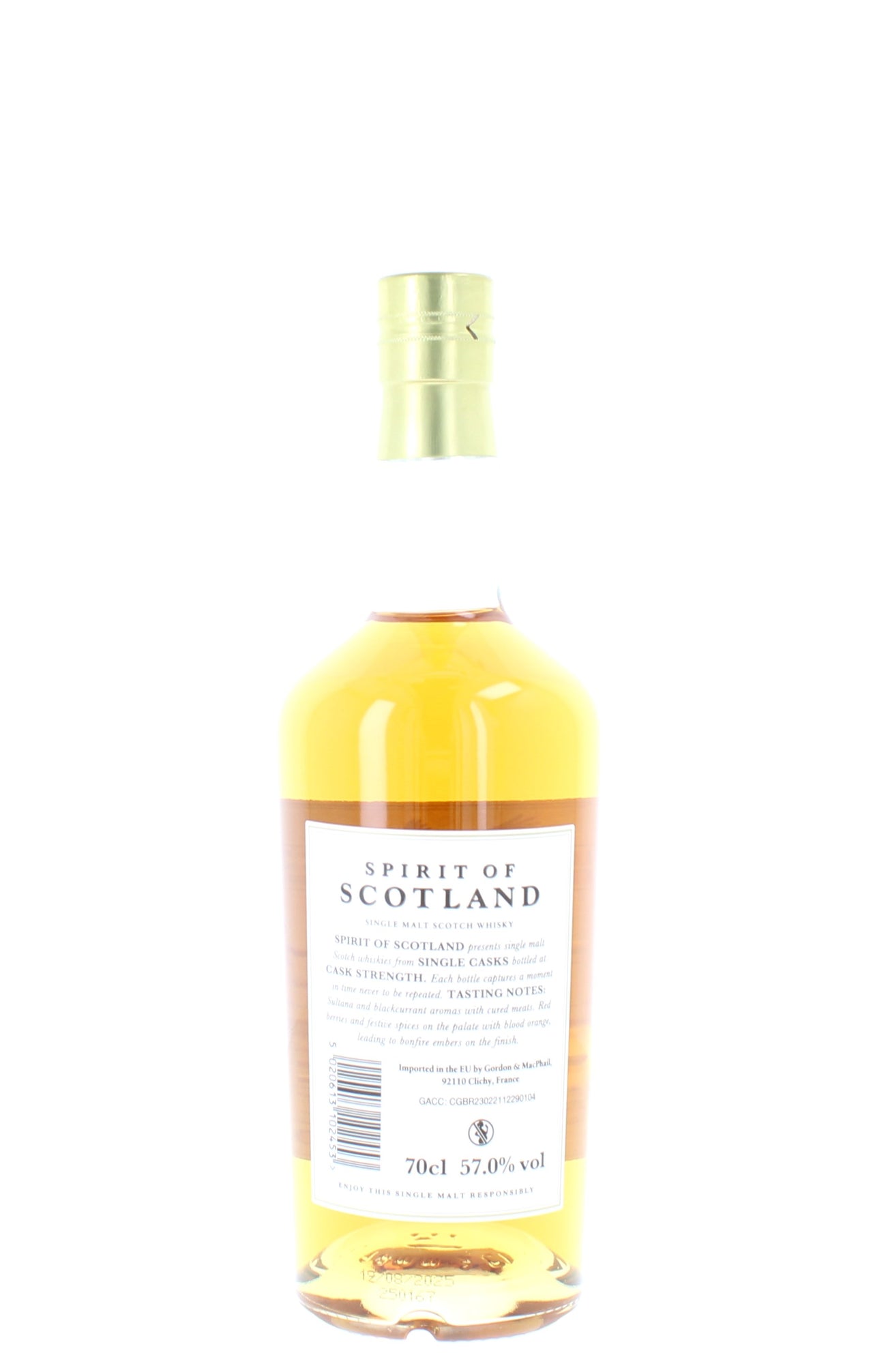Caol Ila 15 Year Old Spirit Of Scotland 2010 Single Malt - 70cl  57.0%