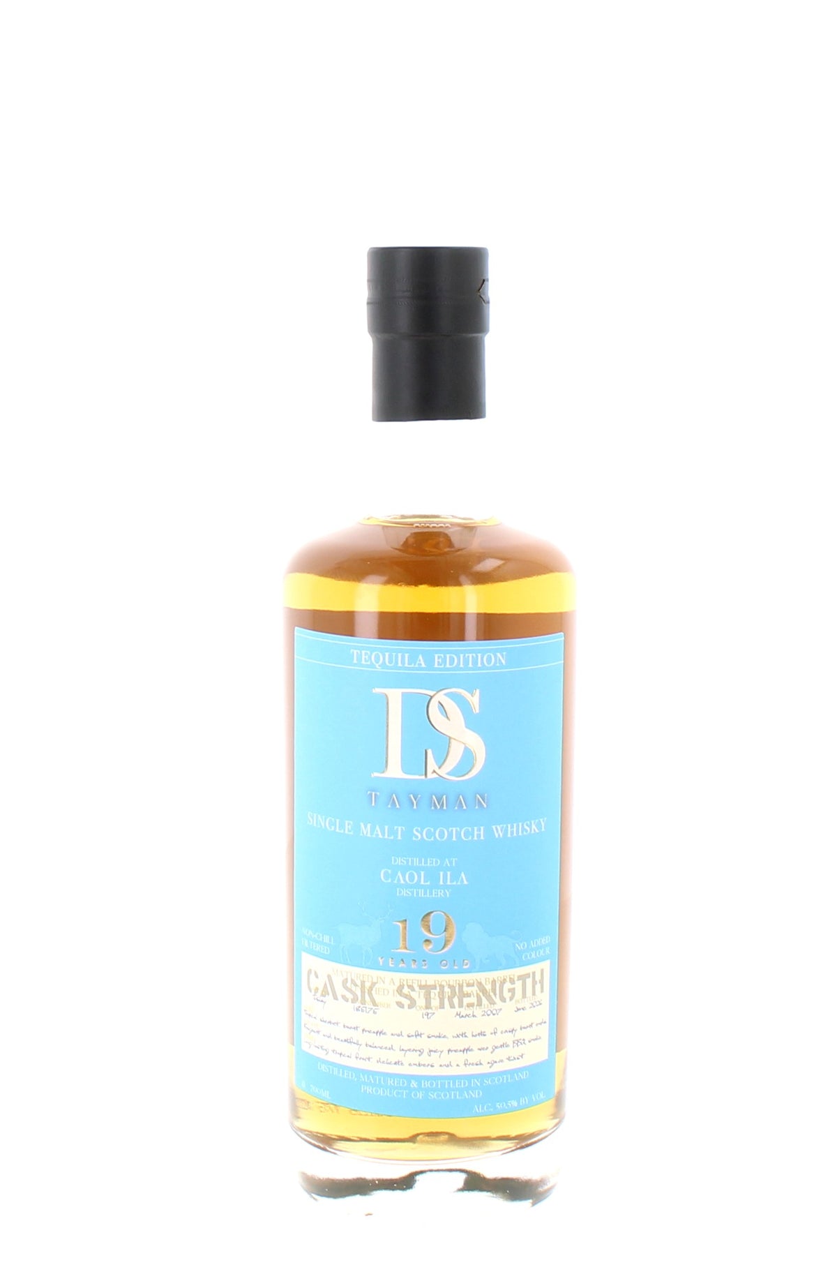 Caol Ila 19 Year Old DS Tayman Cask Strength Single Malt - 70cl 50.5%