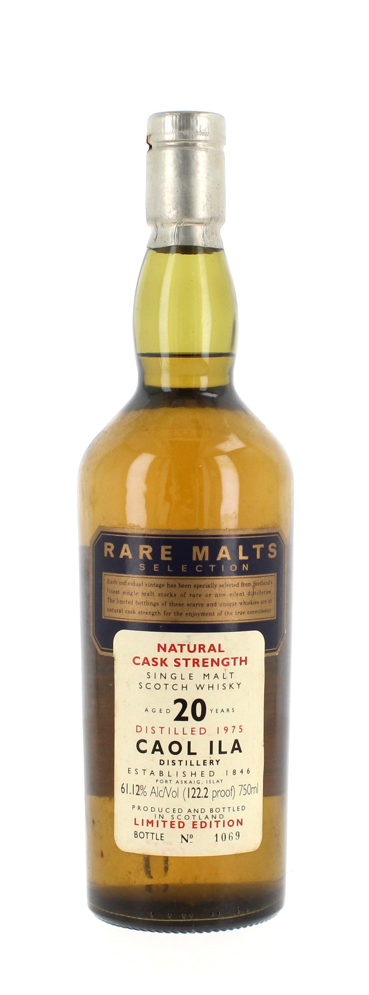 Caol Ila 20 Year Old 1975 Rare Malts - 75cl 61.12% No Box