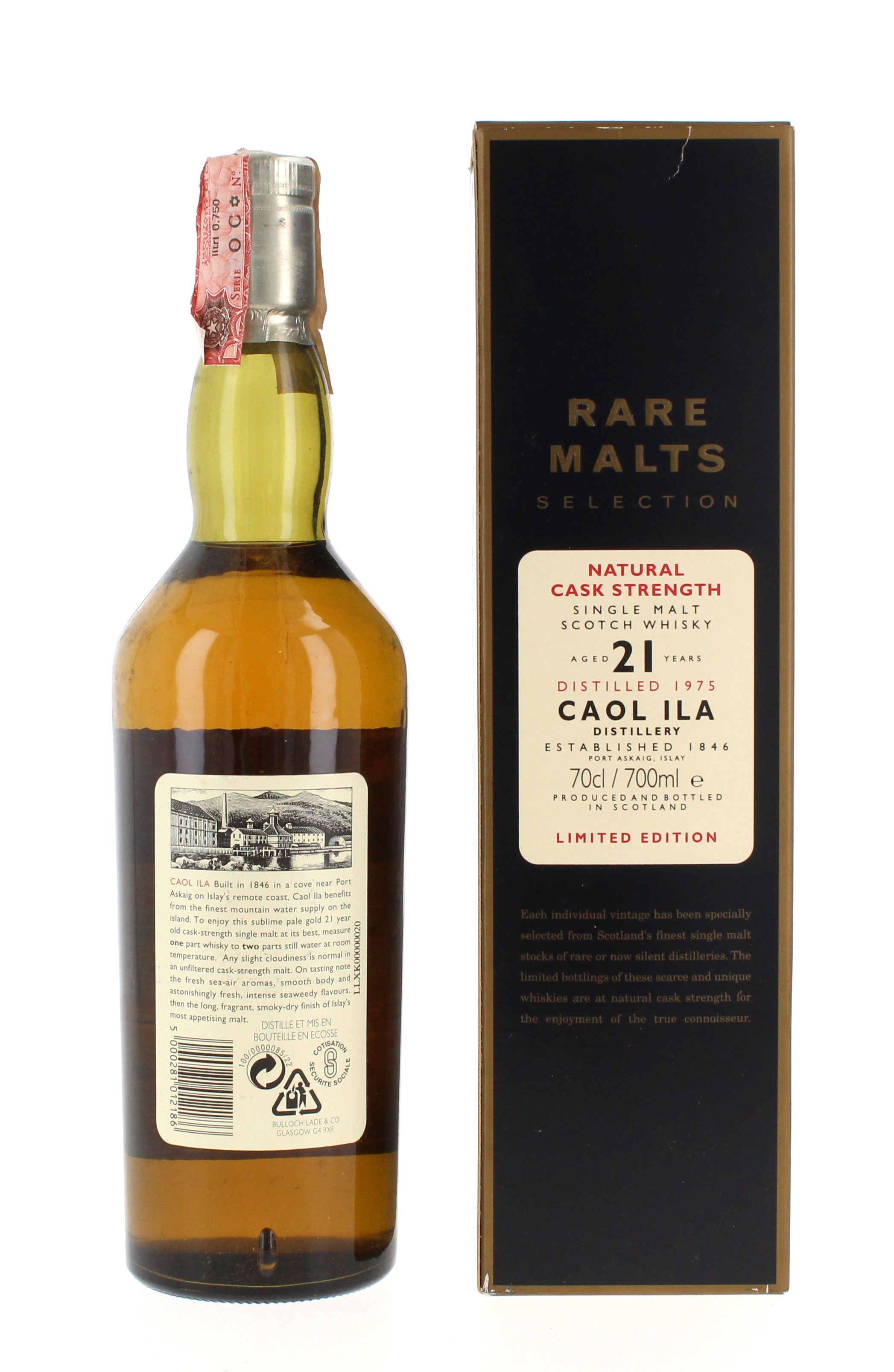 Caol Ila 21 Year Old 1975 Rare Malts - 70cl 61.3% – The Really