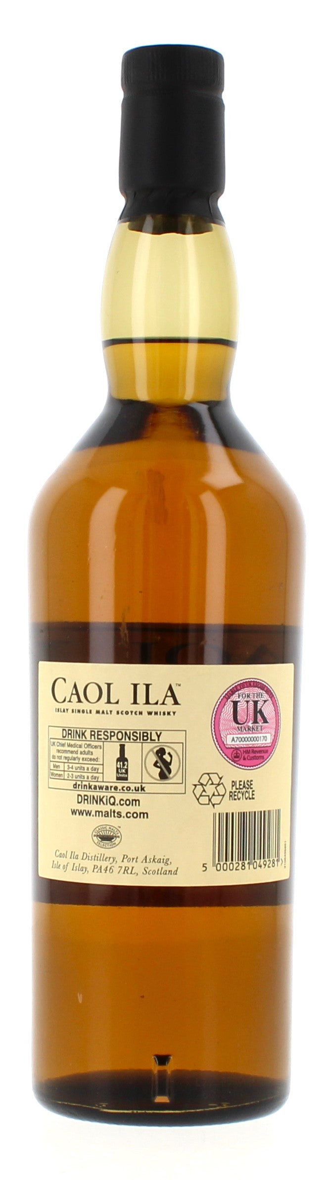 Caol Ila Distillery Only Cask Strength 2017 Release -70cl 58.8%