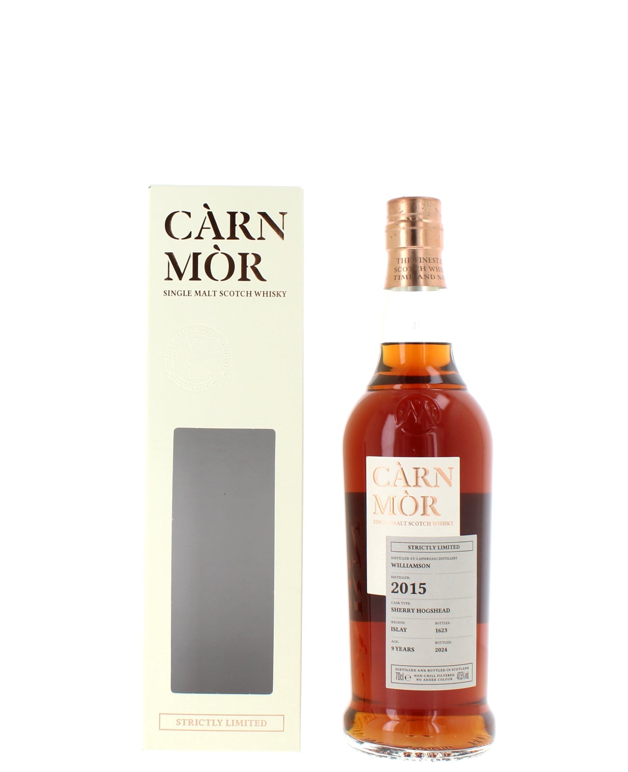 Carn Mor Williamson 9 Year Old 2015 Single Malt - 70cl 47.5%