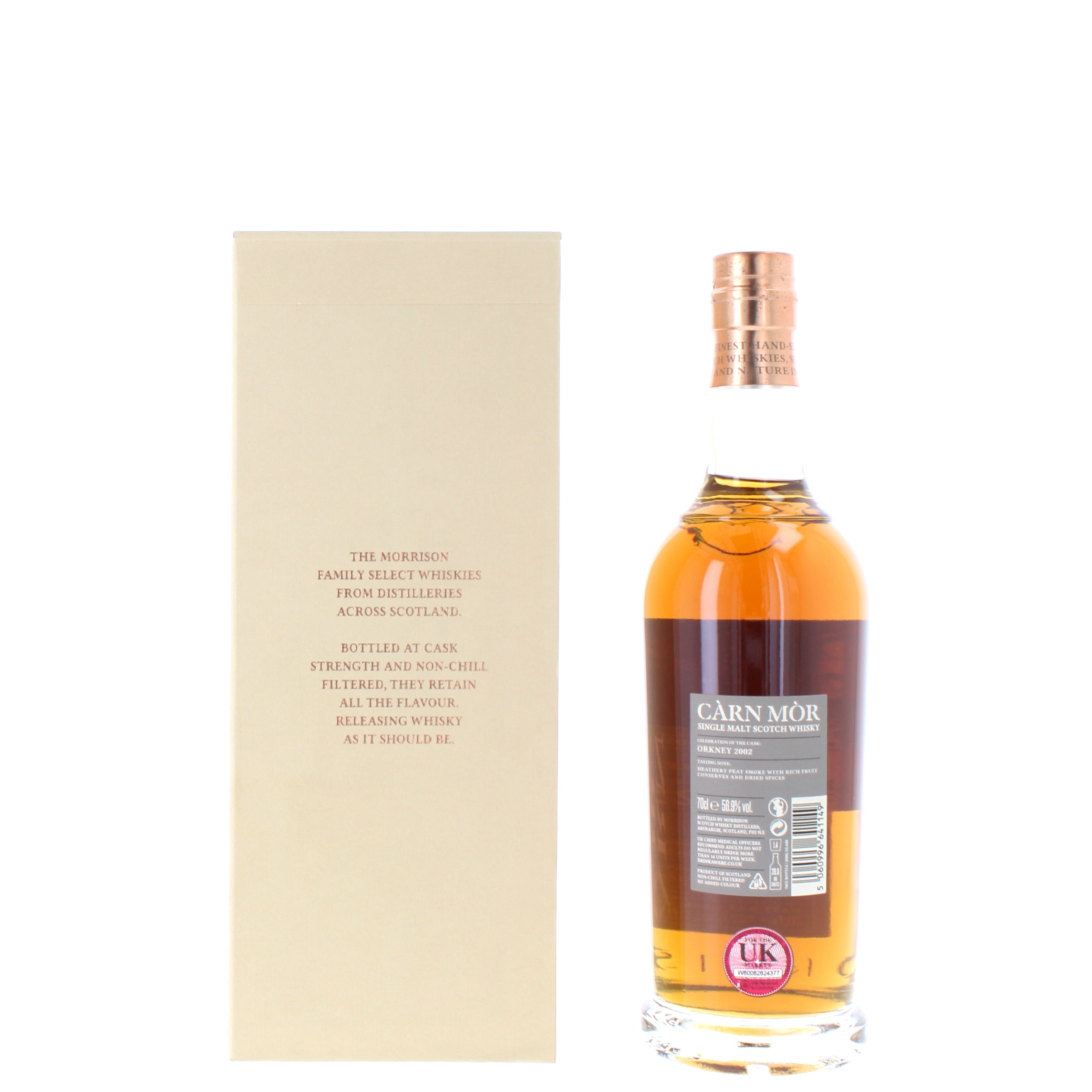 Carn Mor Orkney 22 Year Old 2002 Single Malt - 70cl 56.9% – The