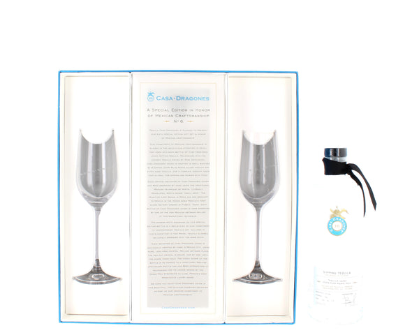 Casa Dragones Joven Tequila (Gift Box & 2 glasses) 70cl 40%