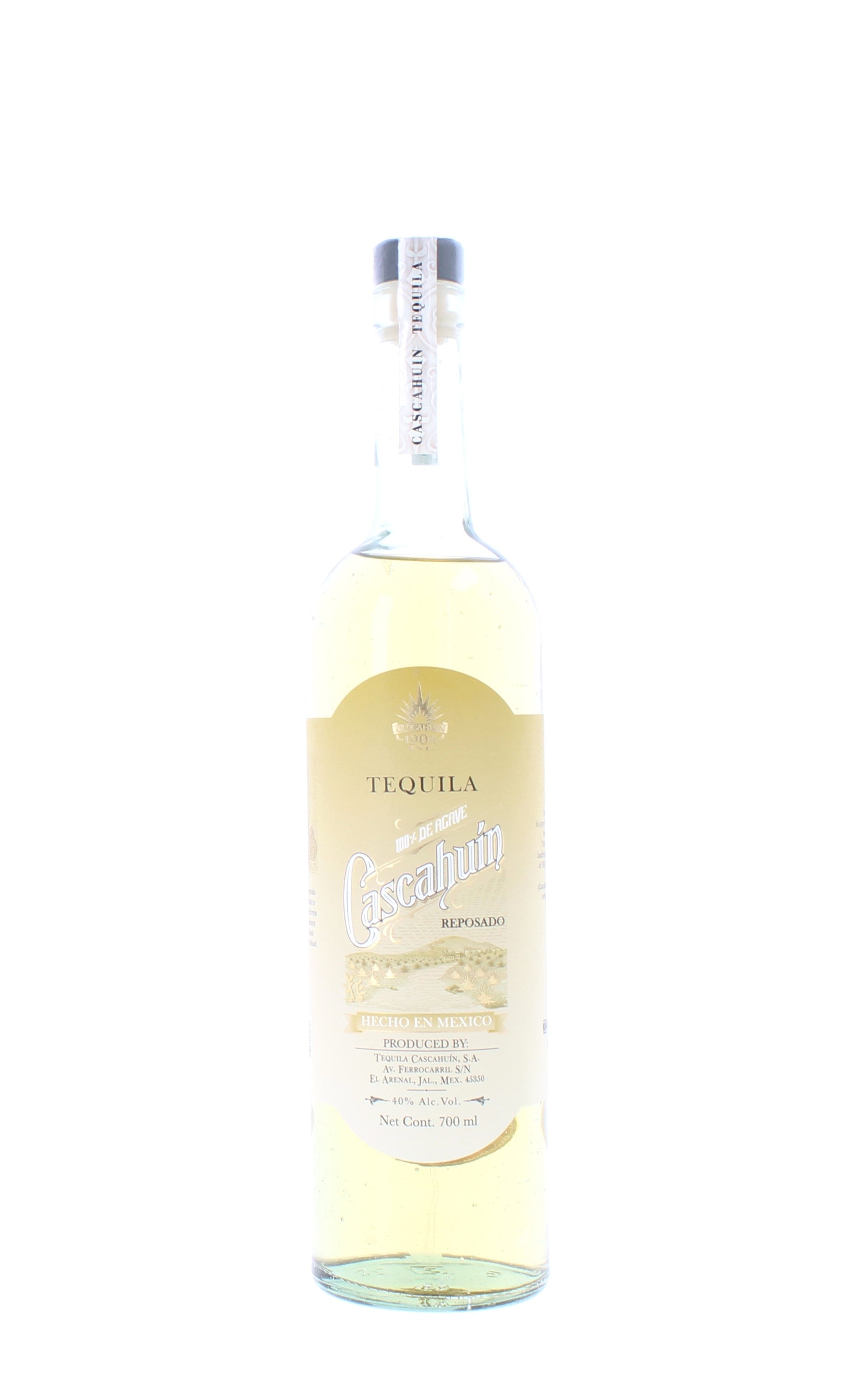 Cascahuin Tequila Reposado - 70cl 40%