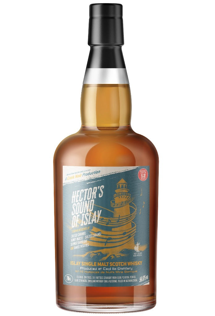 Caol Ila 12 Year Old Cask Noir Hectors Sound of Islay Single Malt Scotch Whisky - 70cl 56%