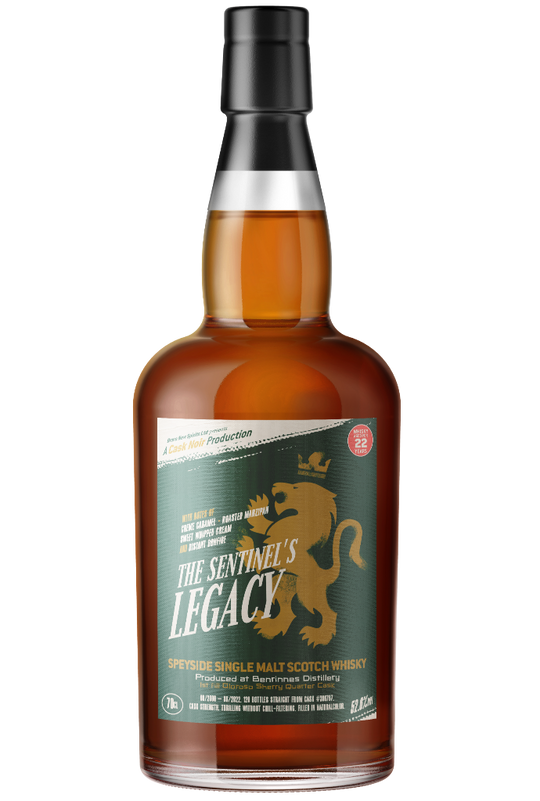 Benrinnes 22 Year Old Cask Noir The Sentinels Legacy Single Malt Scotch Whisky - 70cl 52.6%