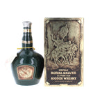 Royal Salute 21 Year Old Bot.1970s Green Spode Decanter 75cl 40%