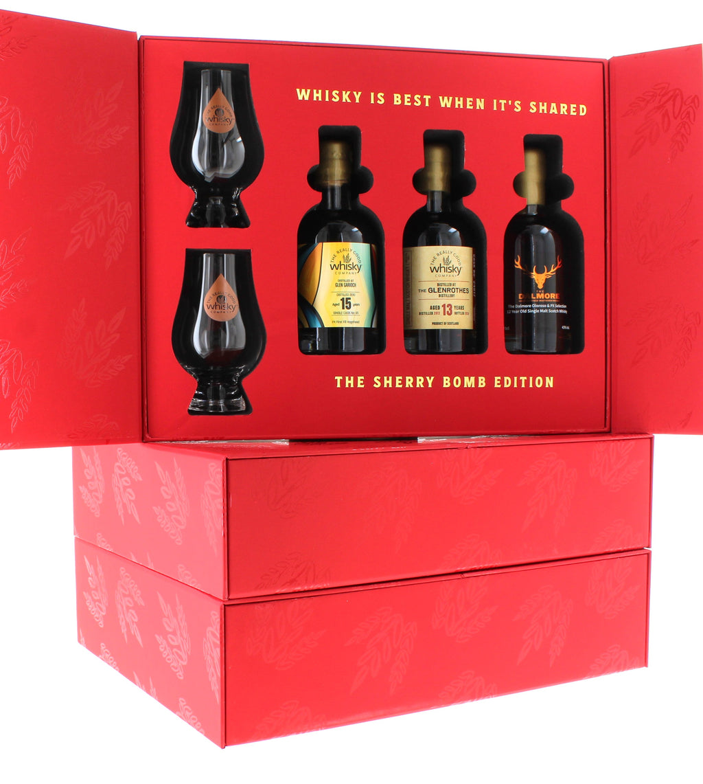 The Festive Sherry Vault - The Ultimate Christmas Whisky Gift Set - 3 x 20cl