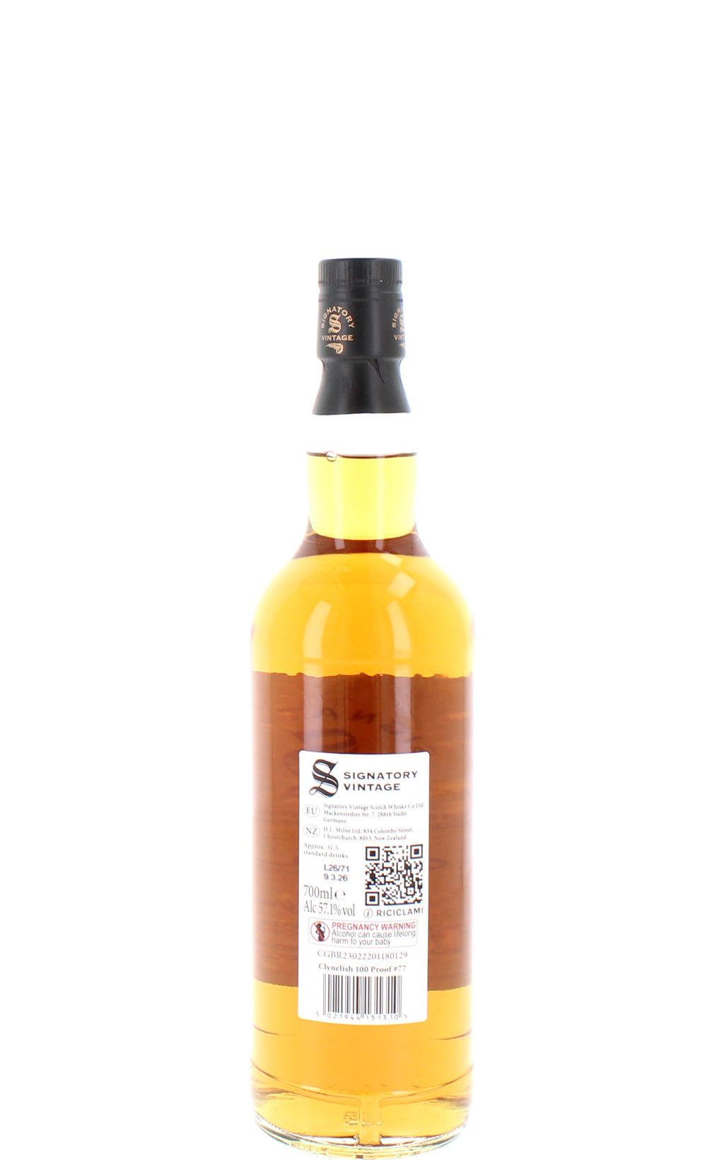 Clynelish 10 Year Old 2016 100 Proof Edition #77 Single Malt - 70cl 57.1%