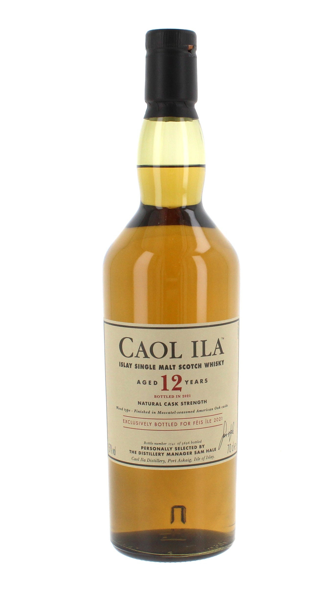 Caol Ila 12 Year Old - Feis Ile 2021 70cl 57%