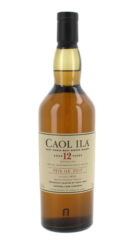 Caol Ila 12 Year Old - Fèis Ìle 2017 Whisky 70cl 55.8%