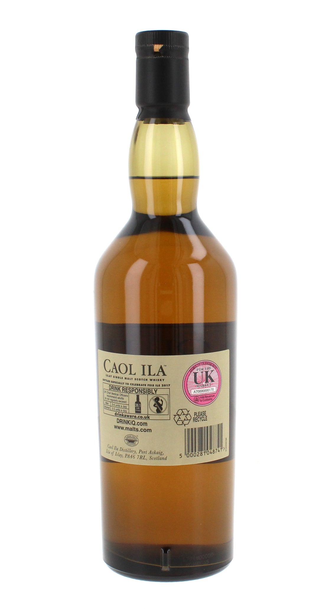 Caol Ila 12 Year Old - Fèis Ìle 2017 Whisky 70cl 55.8%