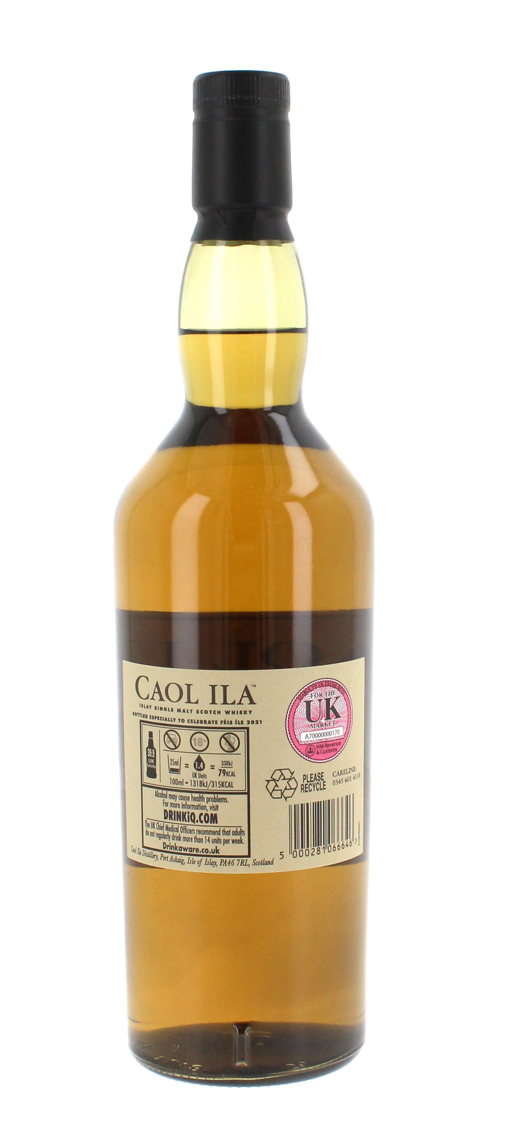 Caol Ila 12 Year Old - Feis Ile 2021 70cl 57%