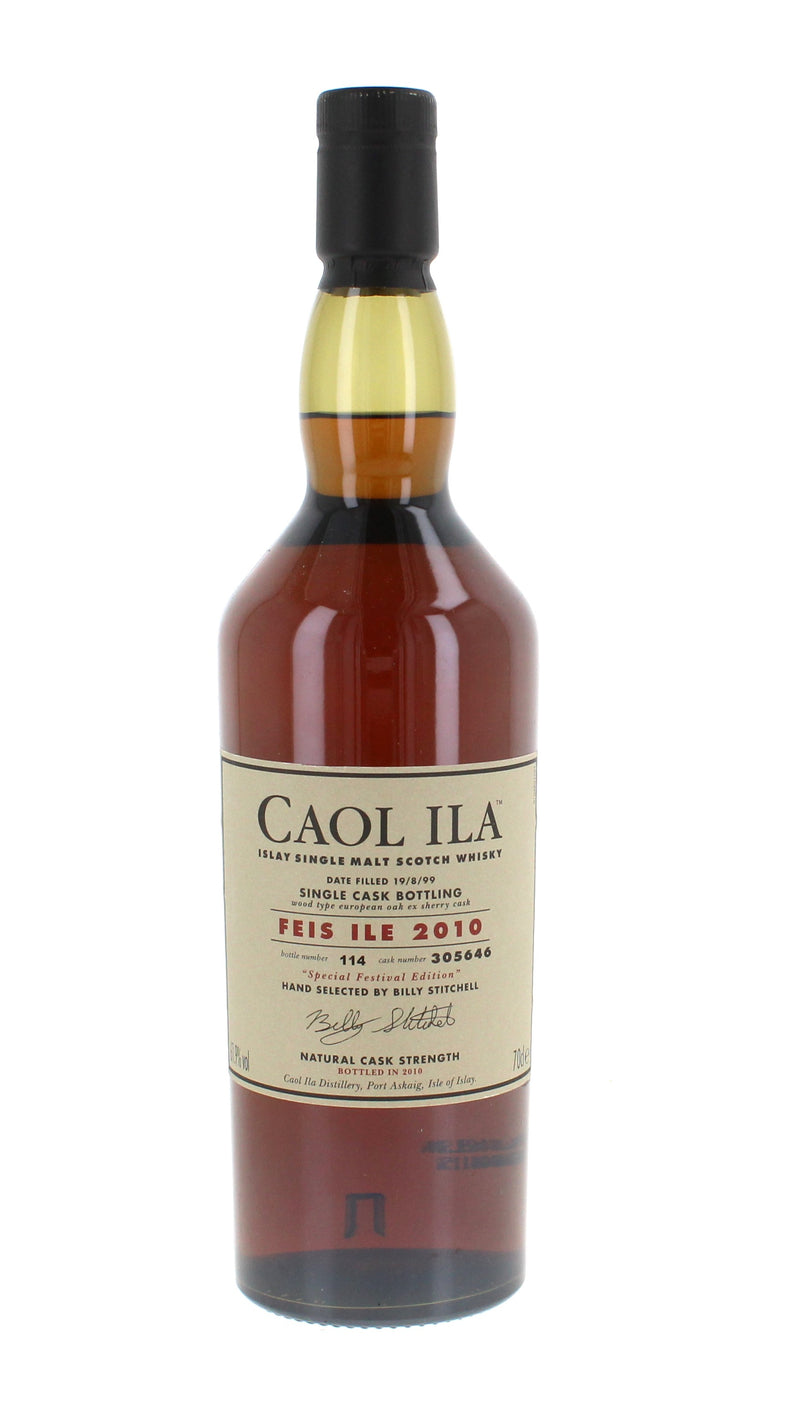 Caol Ila Feis Ile 2010 Single Malt Scotch Whisky 70cl 61.9%