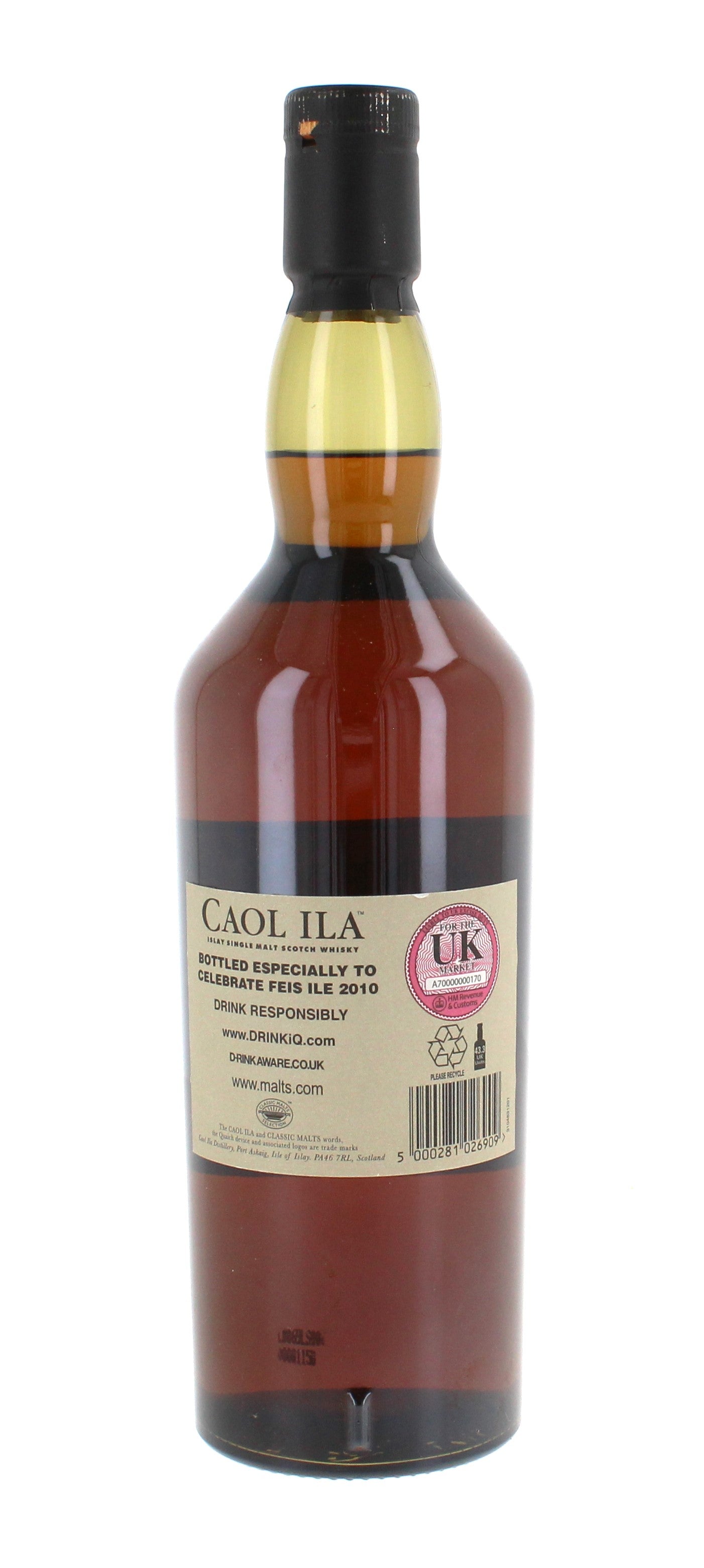 Caol Ila Feis Ile 2010 Single Malt Scotch Whisky 70cl 61.9%