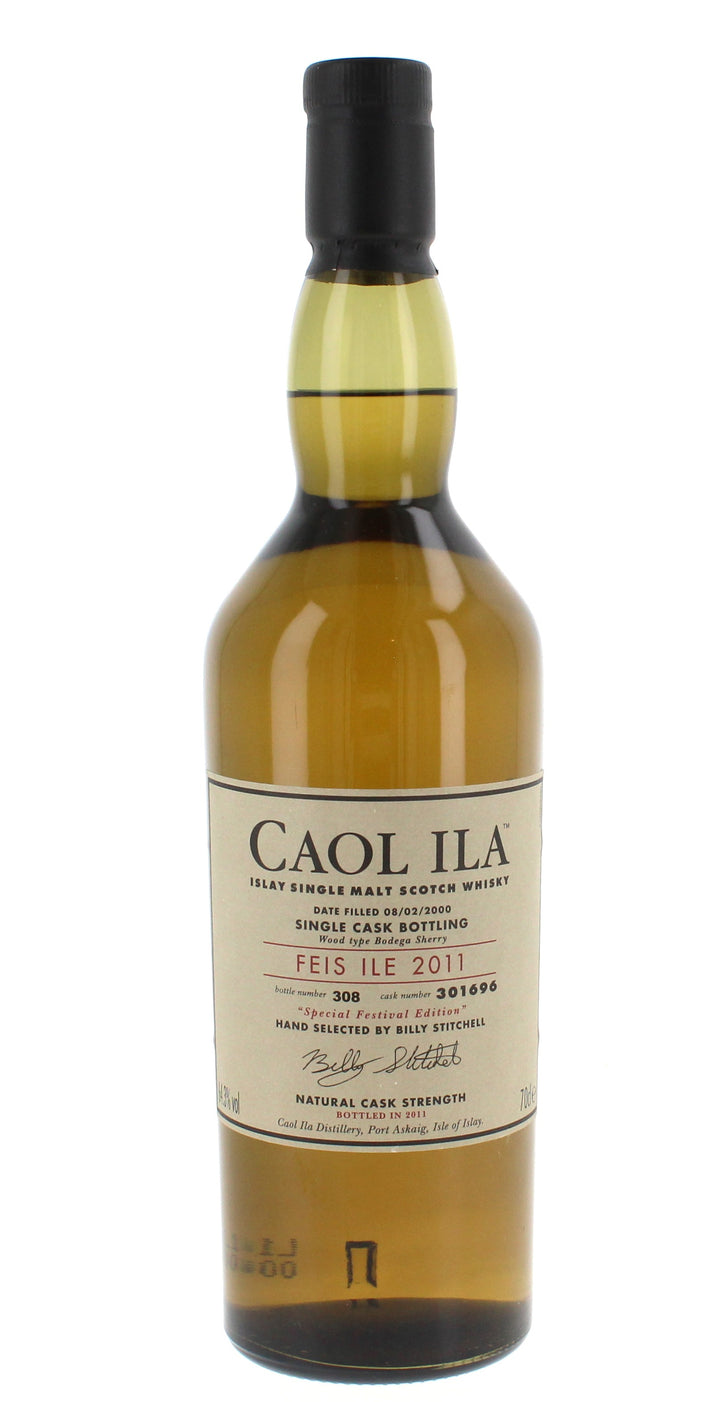 Caol Ila 2000 - Fèis Ìle 2011 Whisky 70cl 64.3%