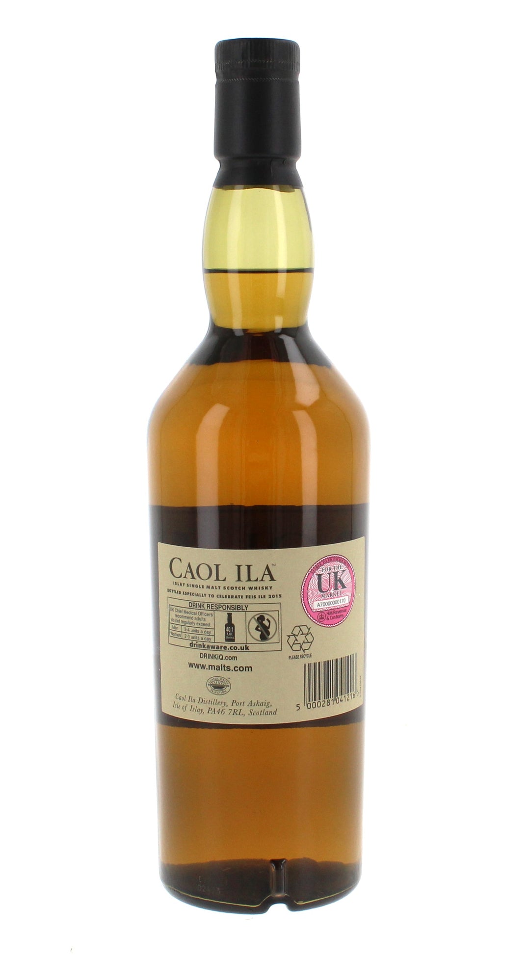 Caol Ila 1998 - Fèis Ìle 2015 Whisky 70cl 57.3%