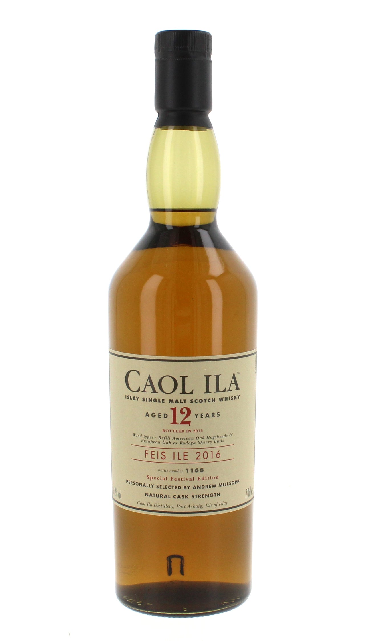 Caol Ila 12 Year Old - Fèis Ìle 2016 Whisky 70cl 56.2%