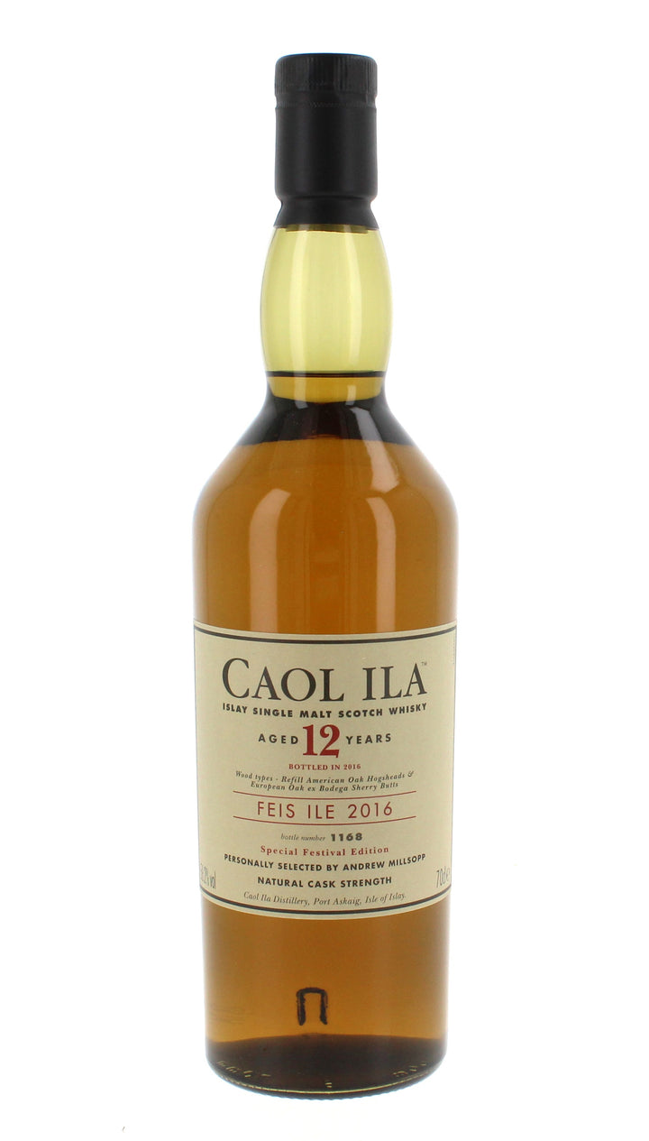 Caol Ila 12 Year Old - Fèis Ìle 2016 Whisky 70cl 56.2%