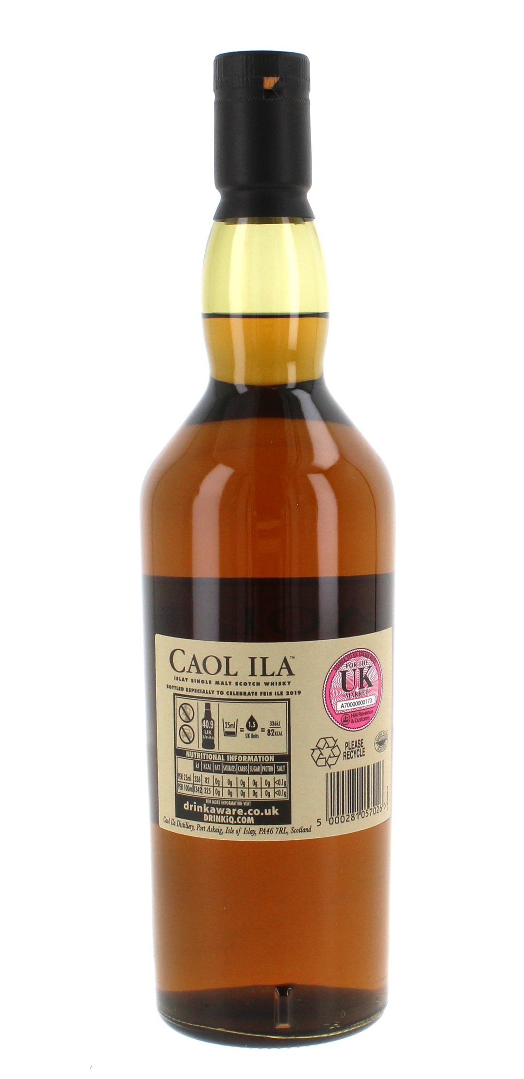 Caol Ila 22 Year Old - Fèis Ìle 2019 Whisky 70cl 58.4%