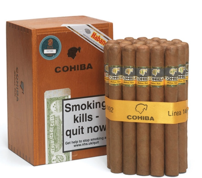 Cohiba Siglo III Box of 25 Cuban Cigars 500g