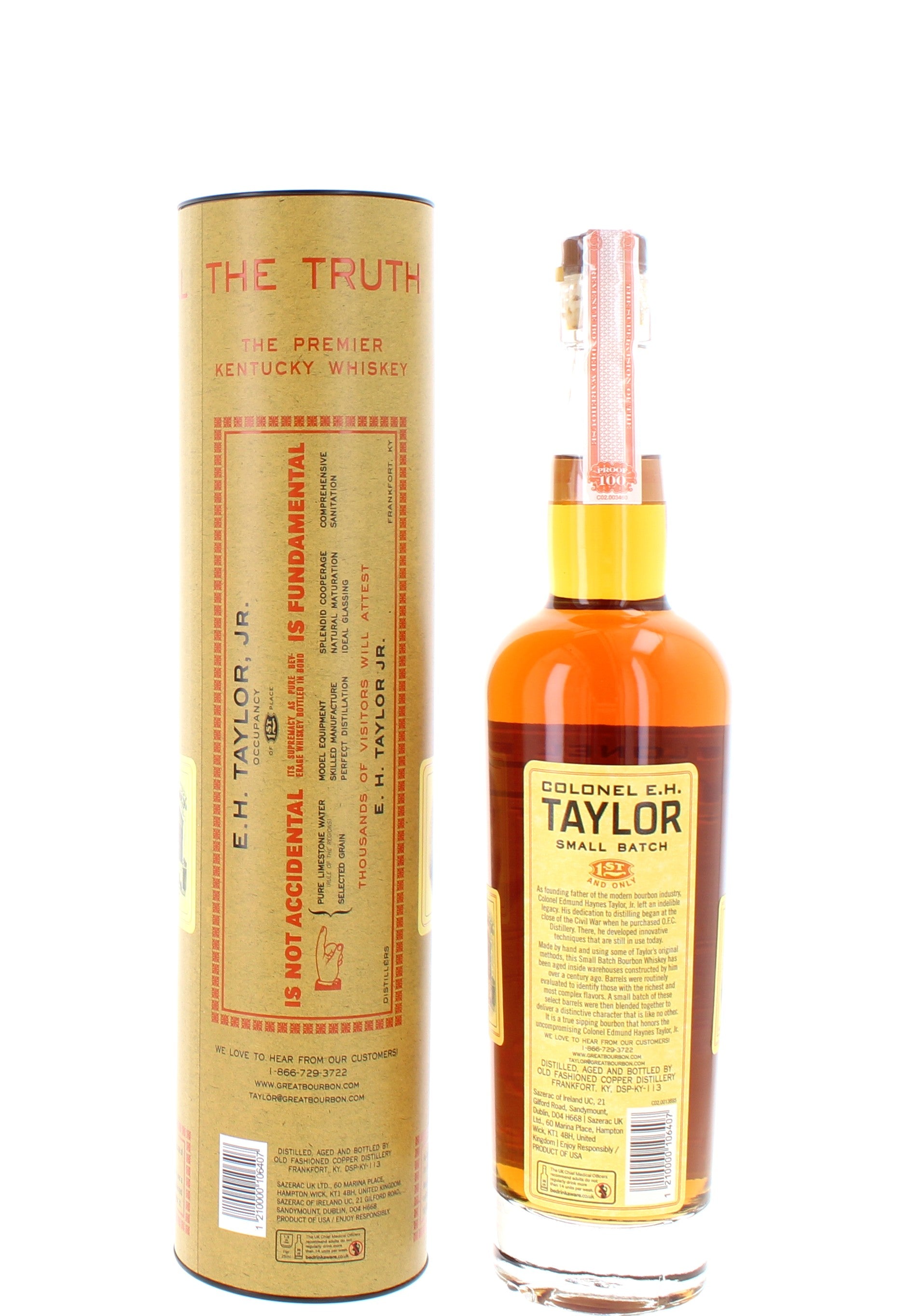 Colonel E.H Taylor Small Batch Straight Kentucky Bourbon Whisky