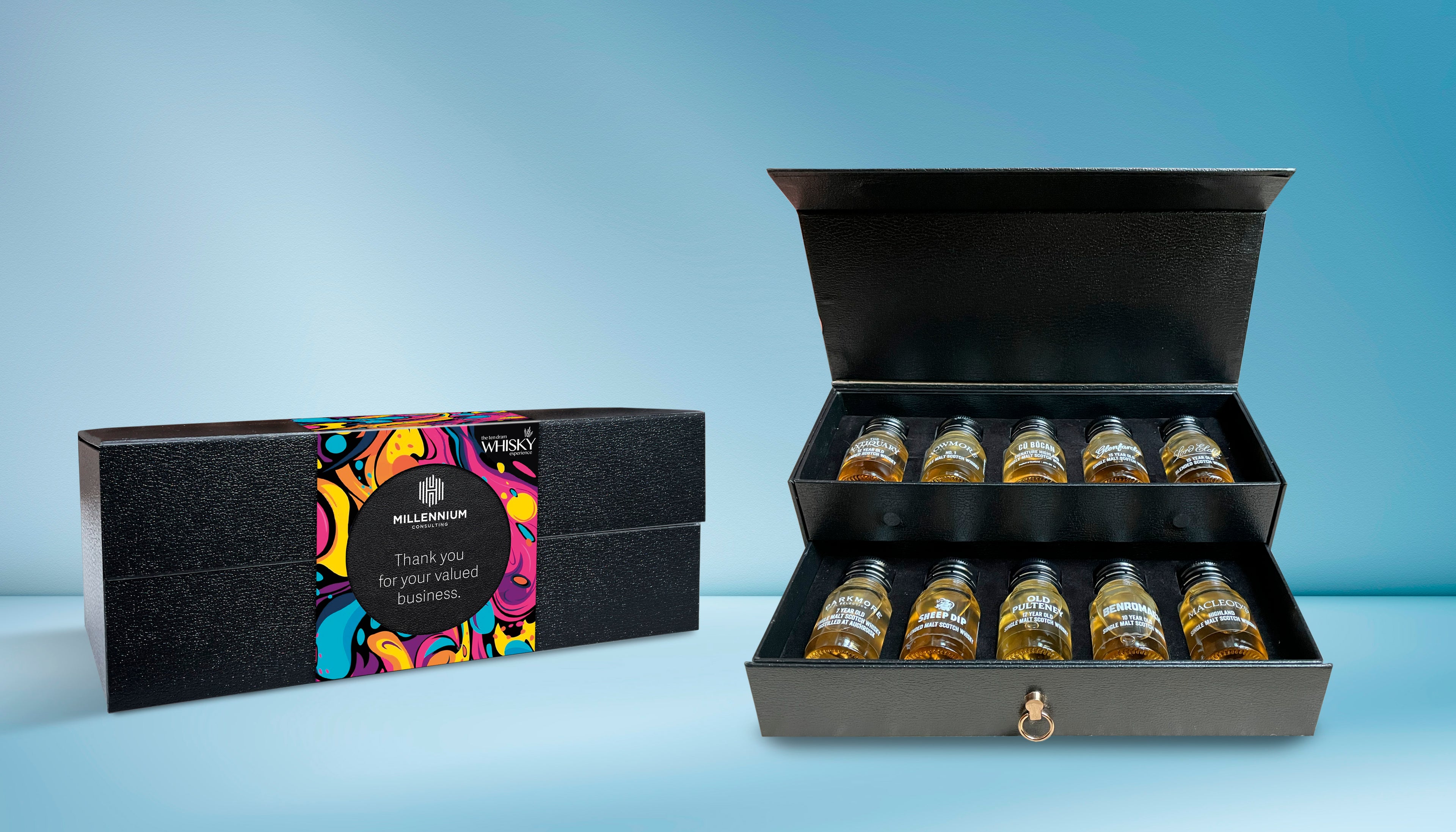 Custom Designed Whisky Gift Packs