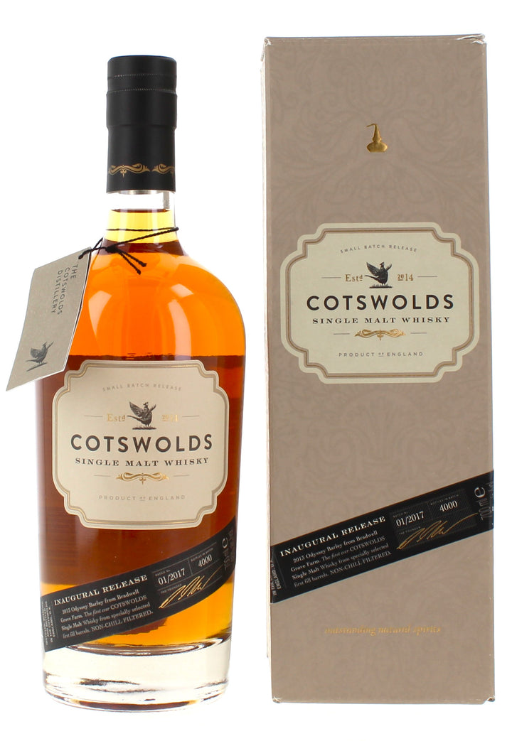 Cotswolds Inaugural Release Batch 01-2017 - 70cl 46%