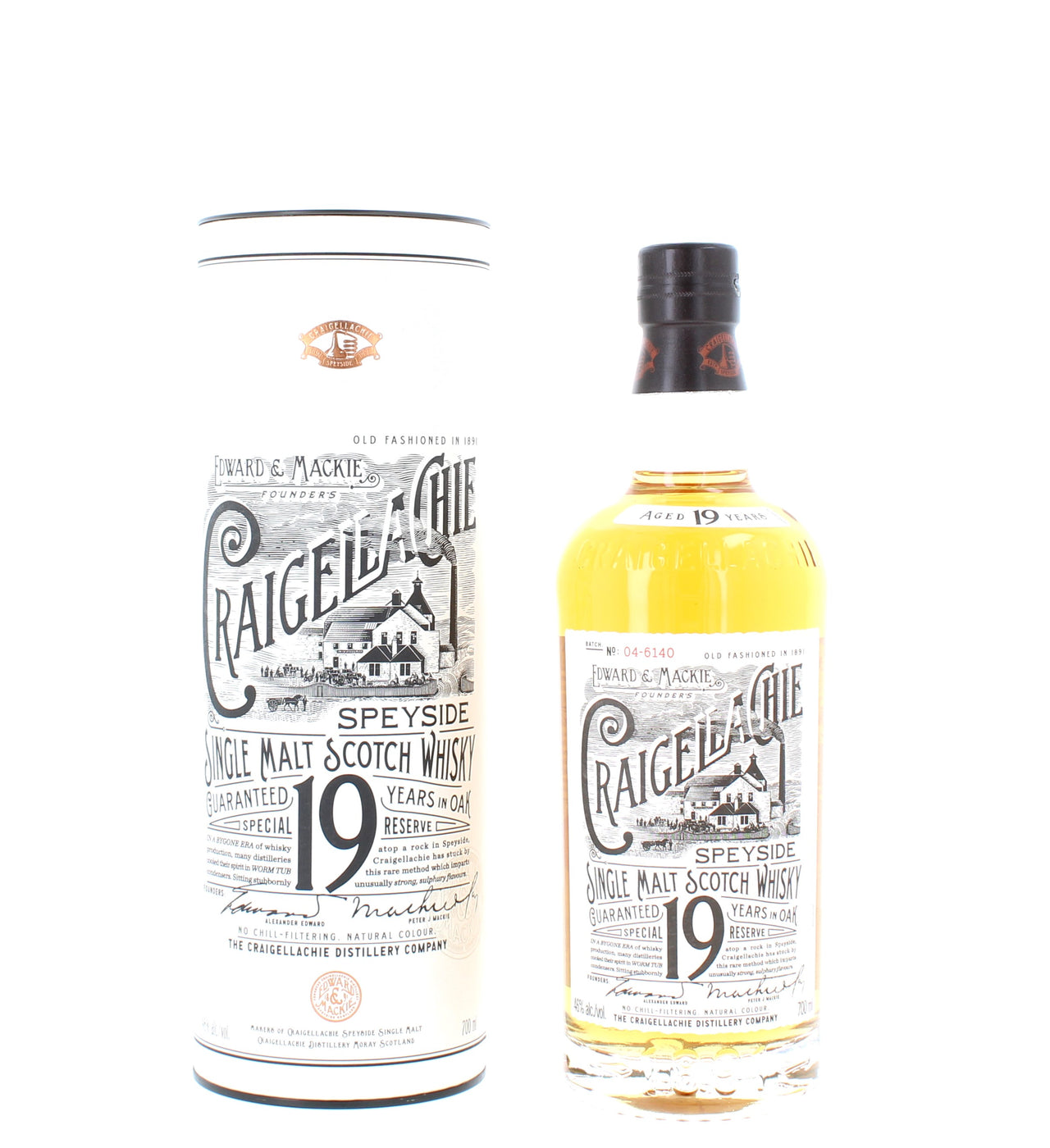 Craigellachie 19 Year Old Speyside Single Malt - 70cl 46%