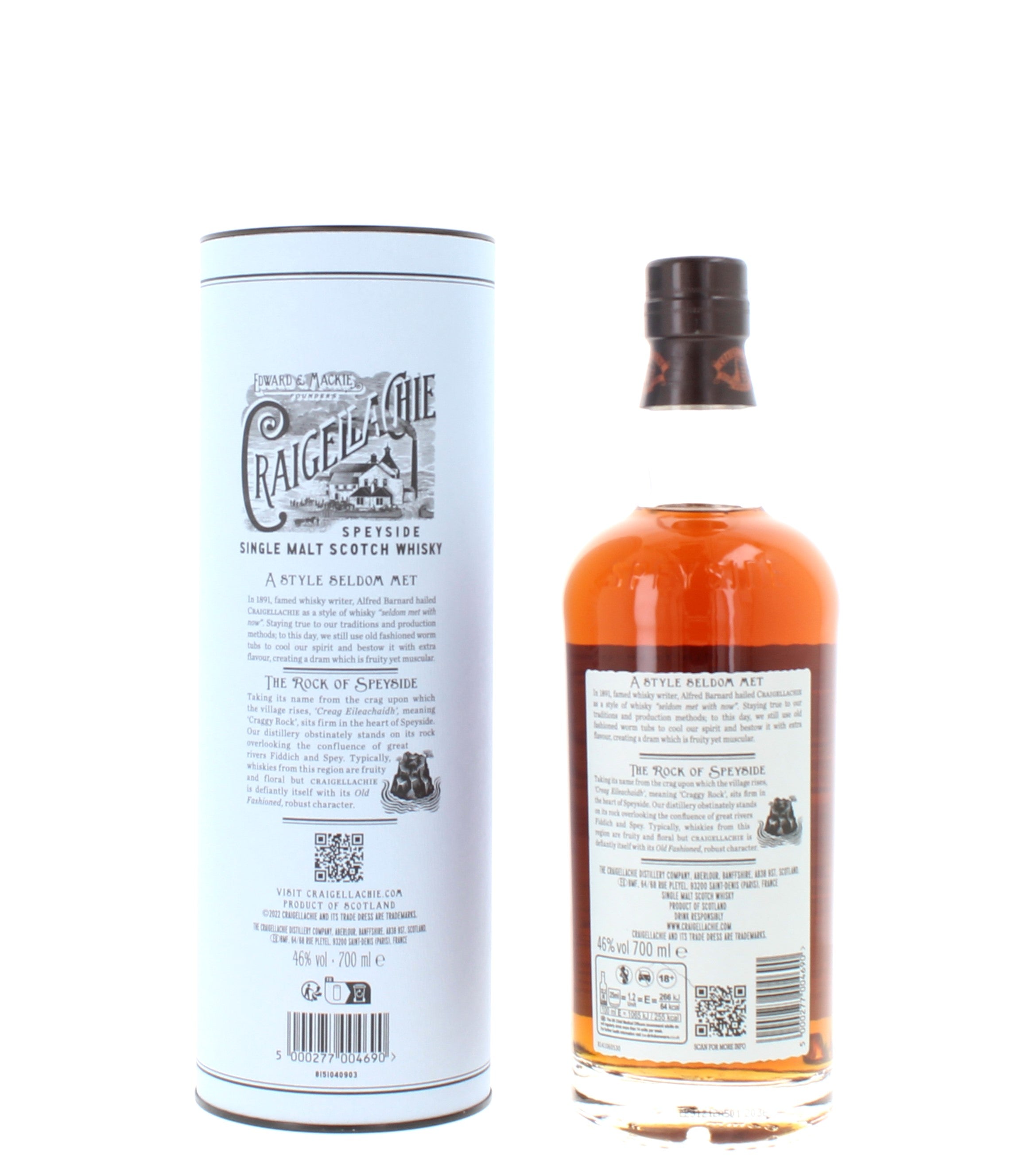 Craigellachie 17 Year Old Single Malt Whisky - 70cl 46%